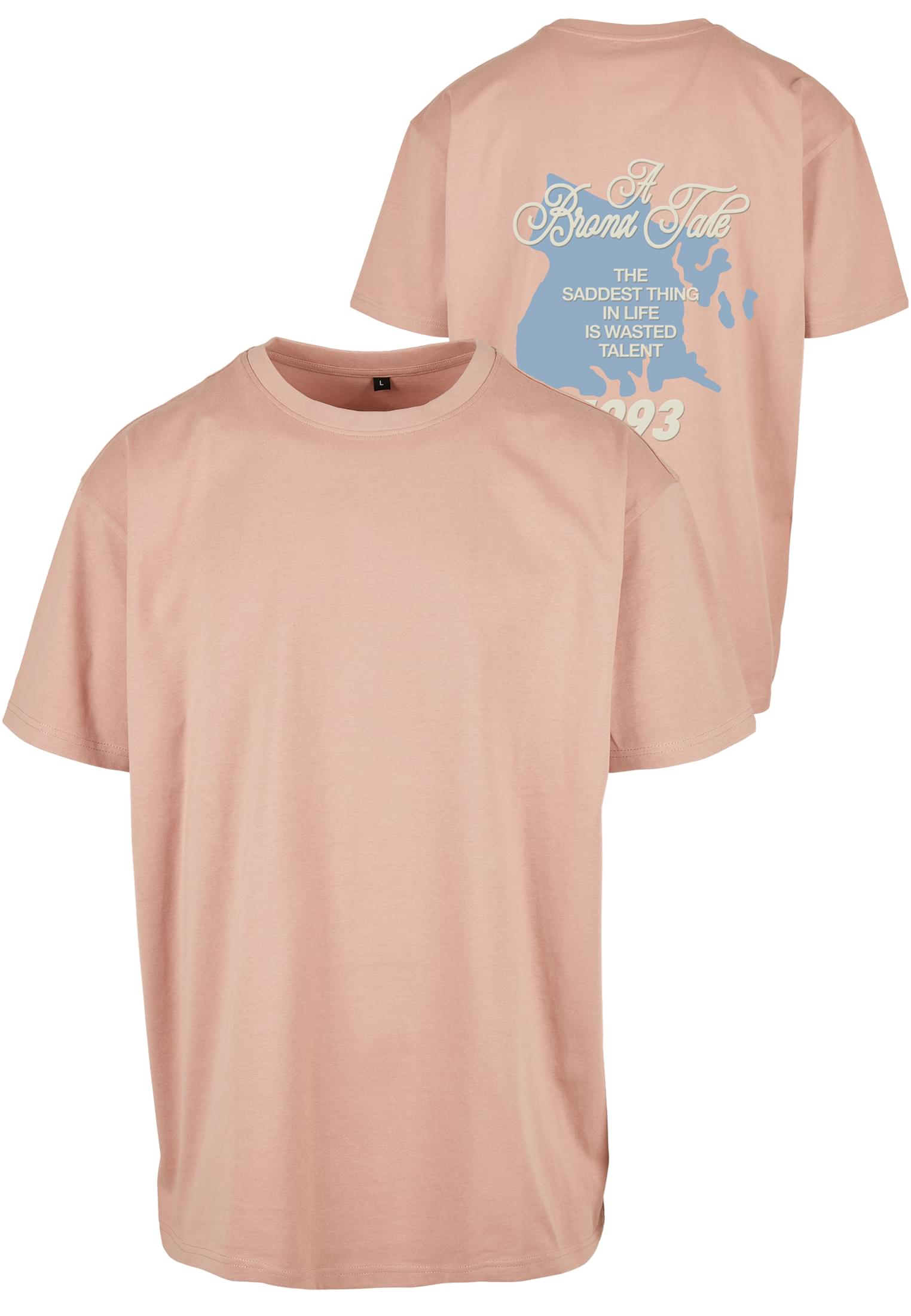 Bronx Tale Oversize Tee lightasphalt XXL - workoutbrands.com