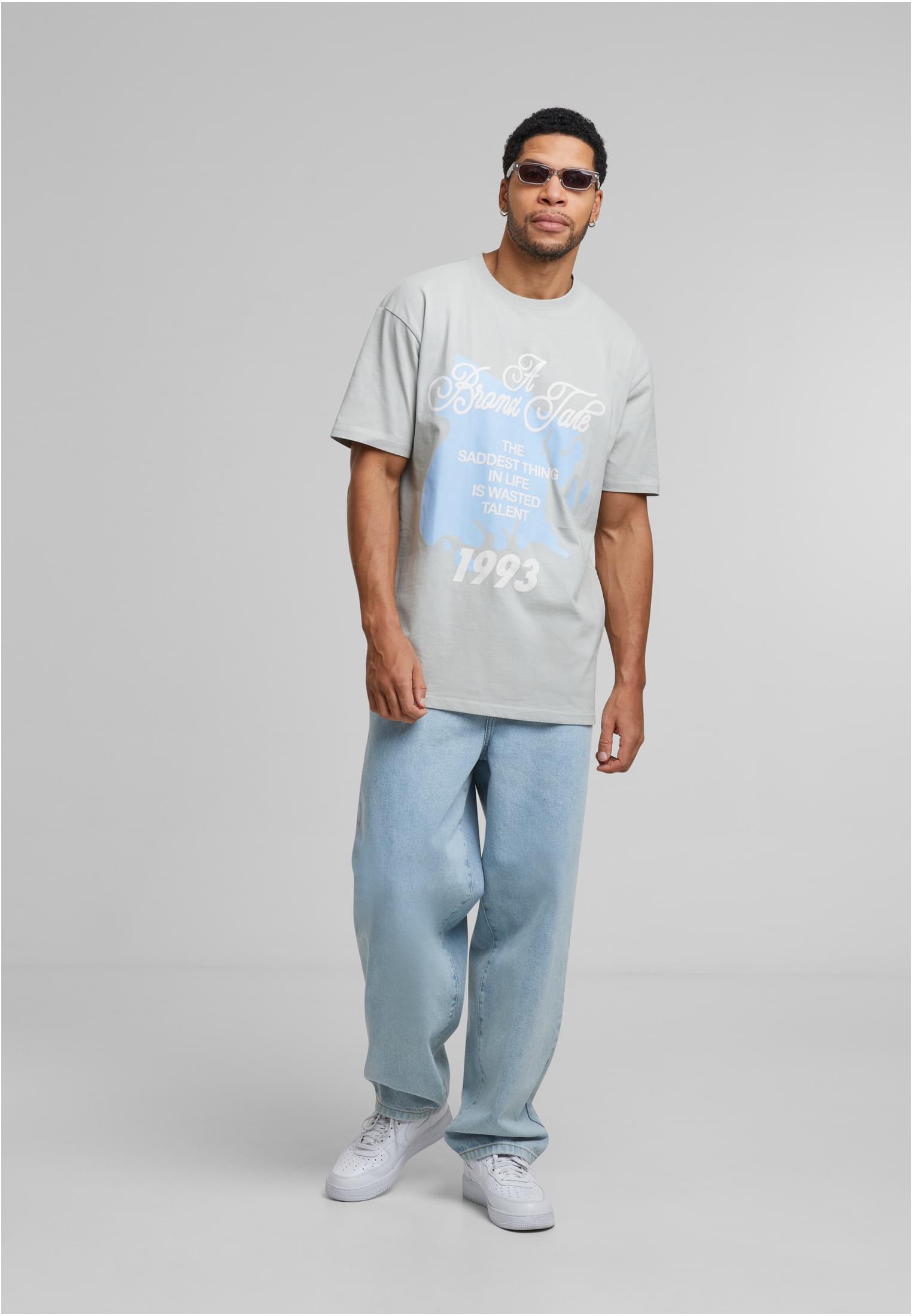 Bronx Tale Oversize Tee lightasphalt XXL - workoutbrands.com