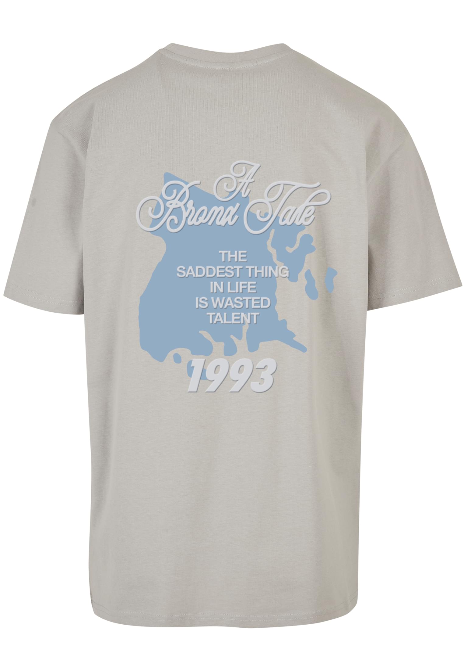 Bronx Tale Oversize Tee lightasphalt XXL - workoutbrands.com