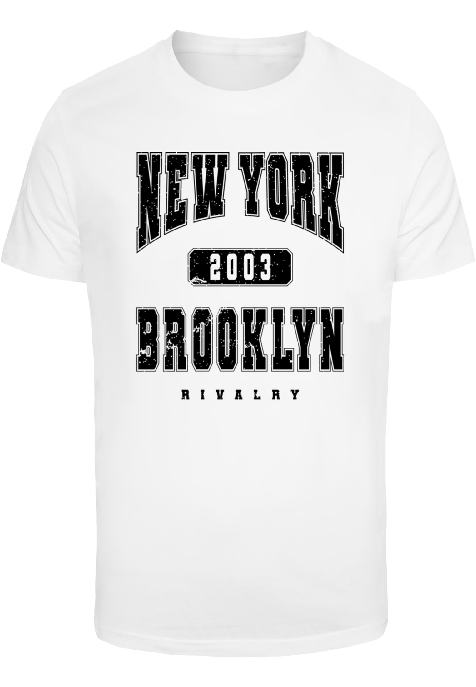 Brooklyn College Style Tee white XXL - workoutbrands.com