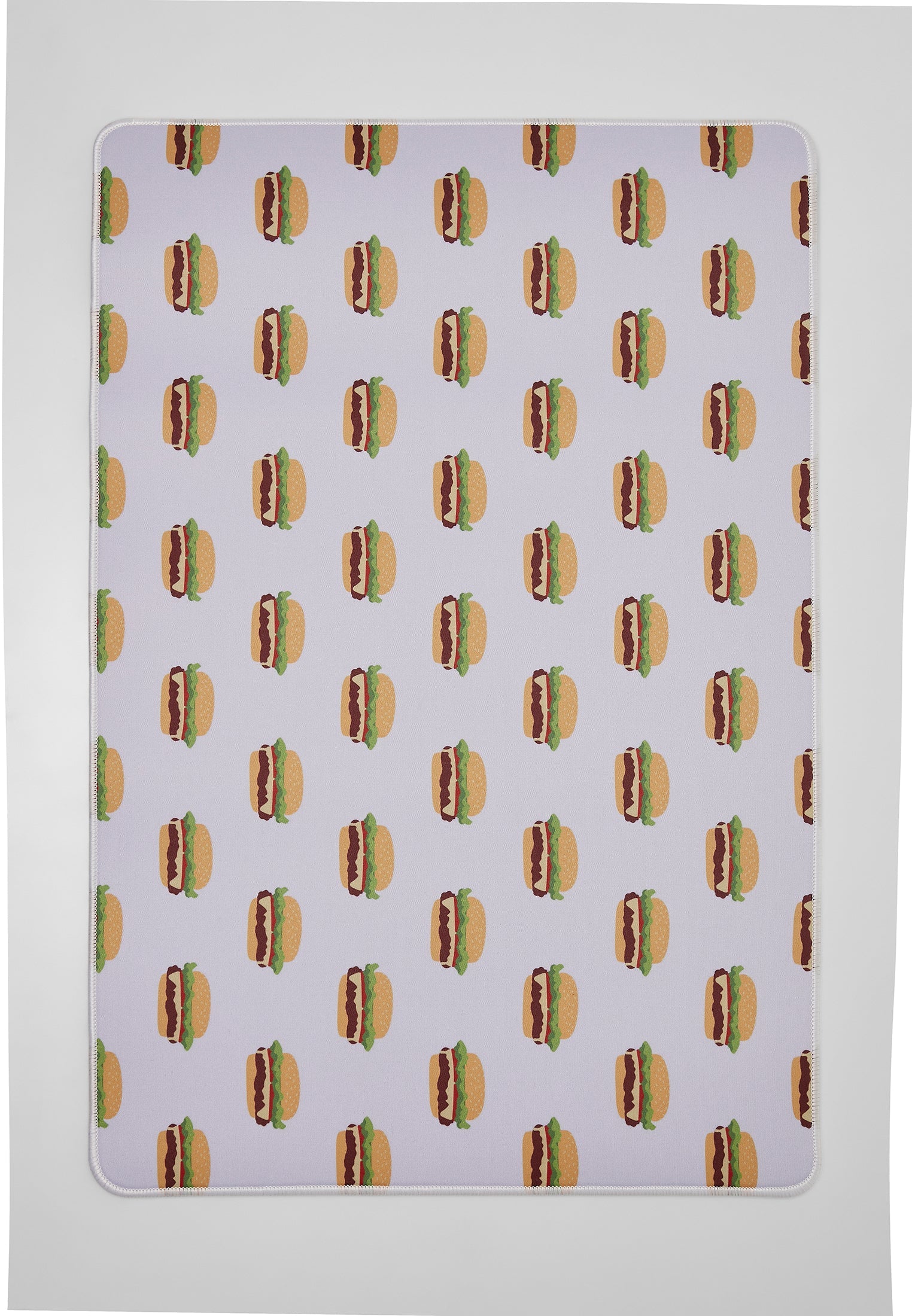 Burger Allover Desk Pad white/multicolor one size - workoutbrands.com
