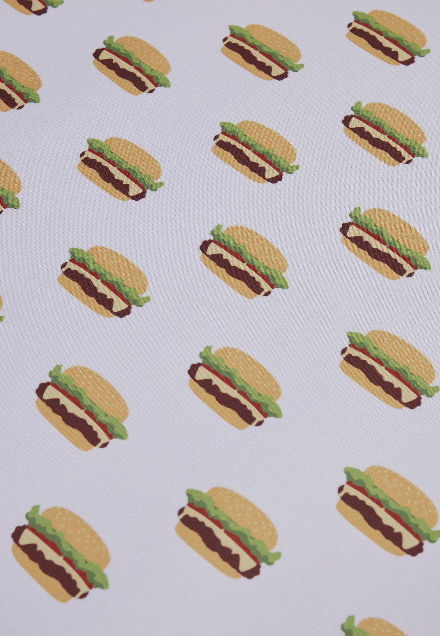 Burger Allover Desk Pad white/multicolor one size - workoutbrands.com