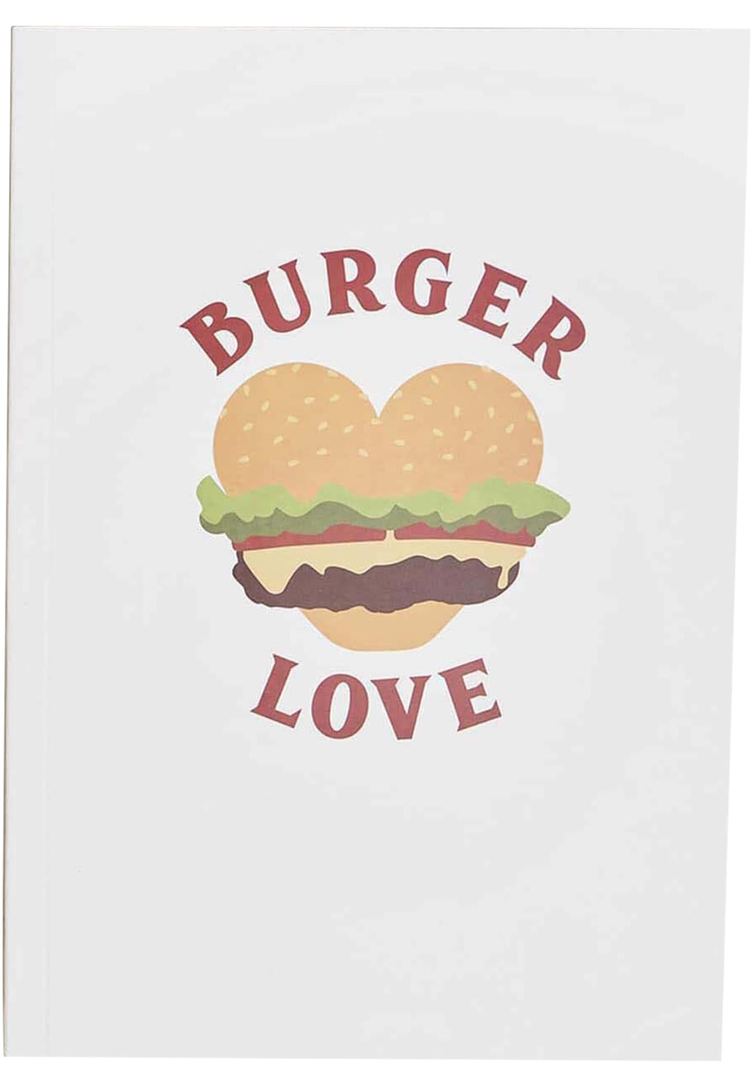 Burger Love Exercise Book 2-Pack white/multicolor one size - workoutbrands.com