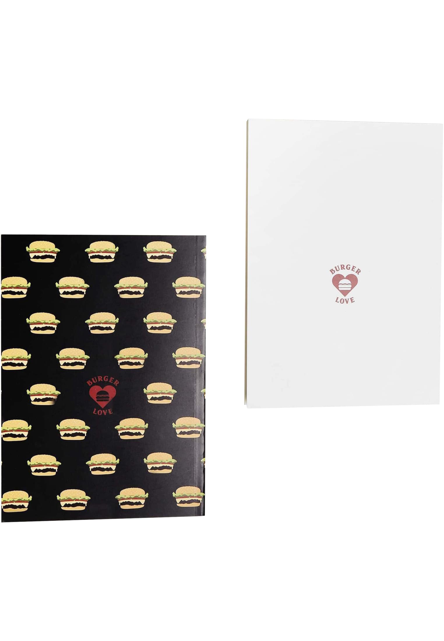 Burger Love Exercise Book 2-Pack white/multicolor one size - workoutbrands.com