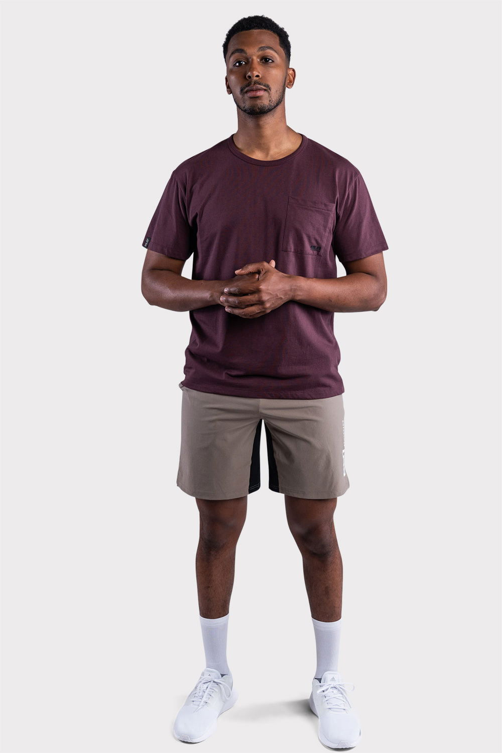 CLN Rick T-Shirt - Dark Wine - workoutbrands.com