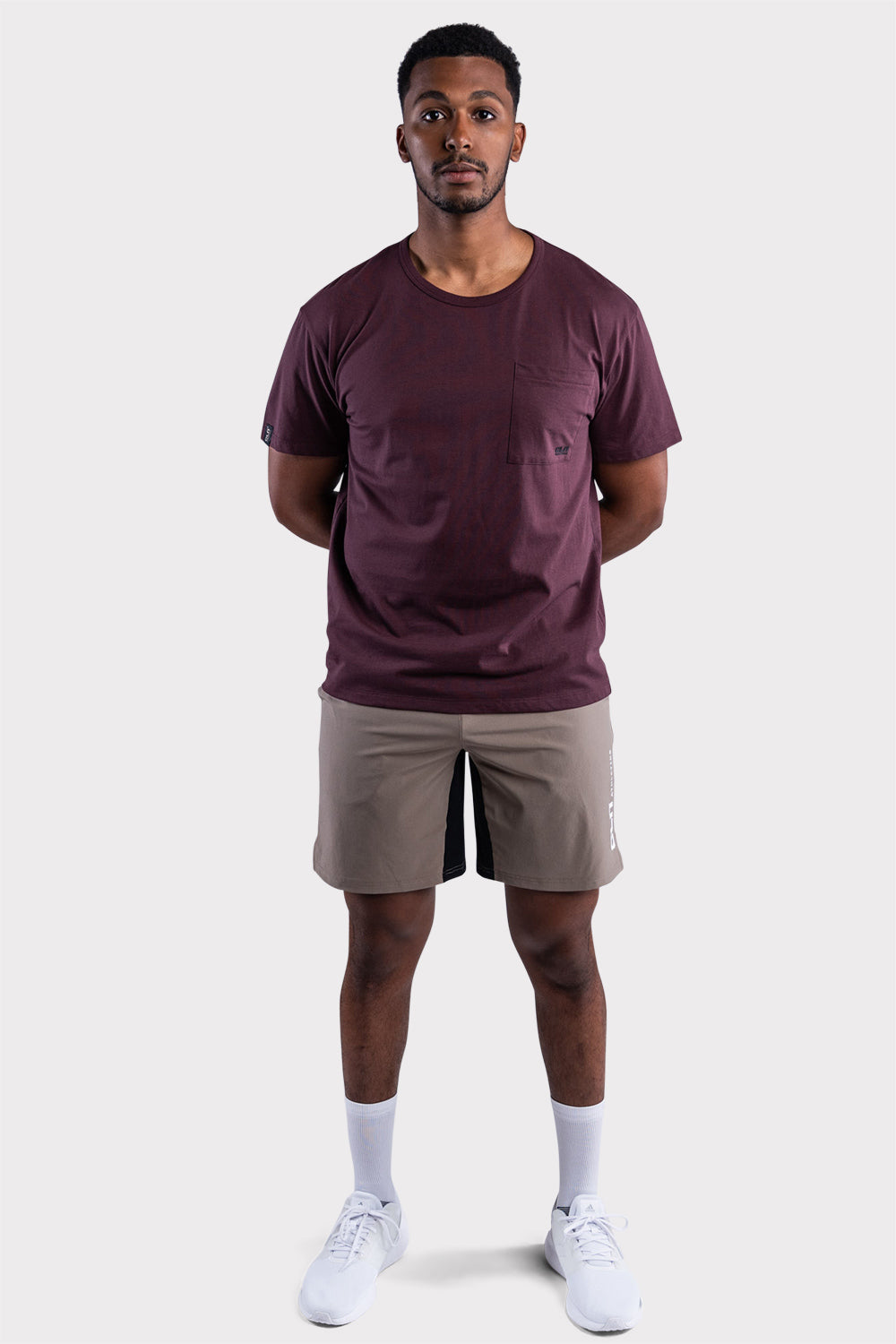 CLN Rick T-Shirt - Dark Wine - workoutbrands.com