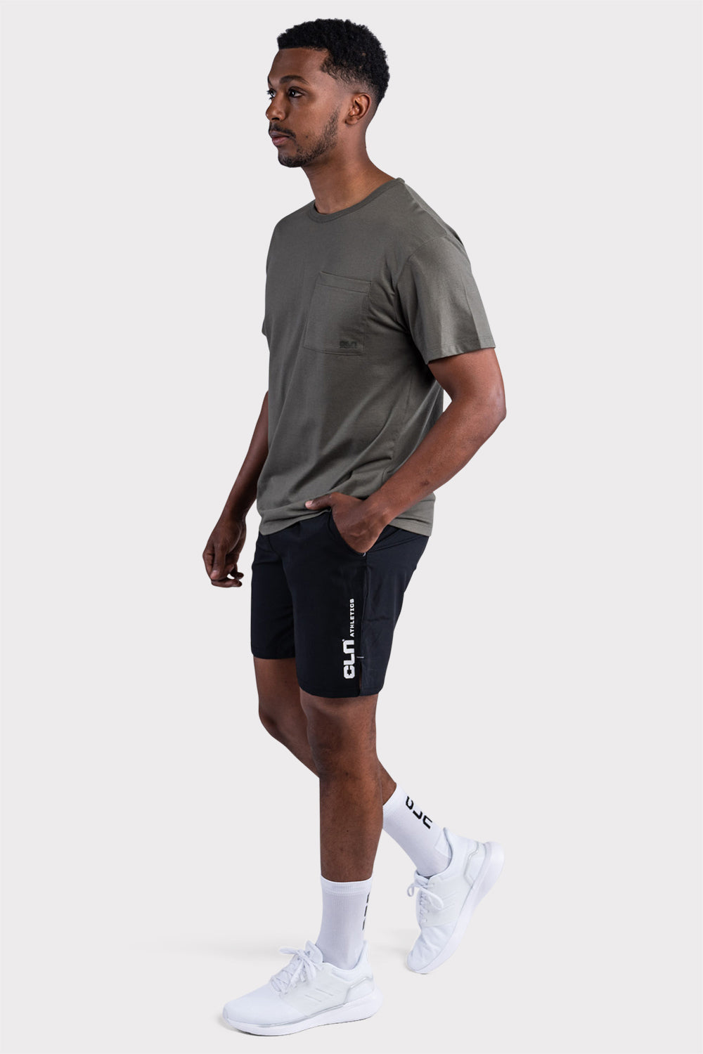 CLN Rick T-Shirt - Dusty Olive - workoutbrands.com