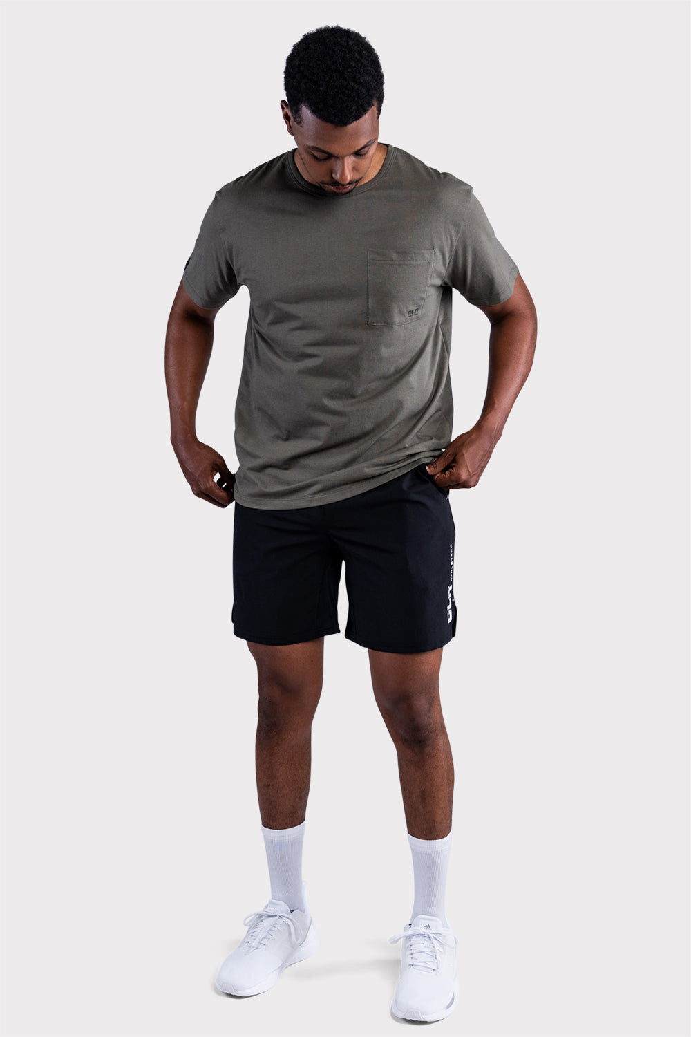 CLN Rick T-Shirt - Dusty Olive - workoutbrands.com