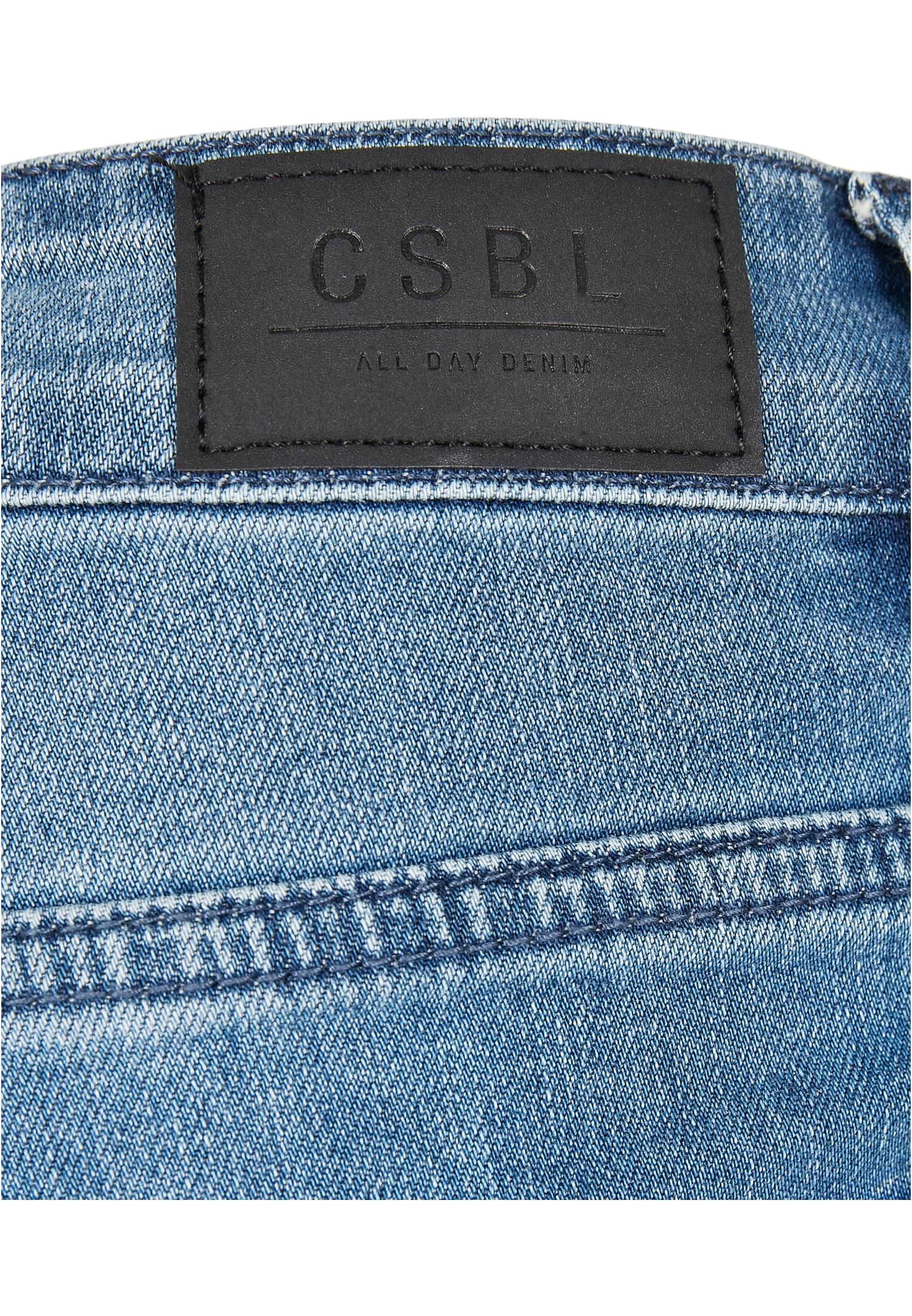 Spodnie jeansowe z panelami CS