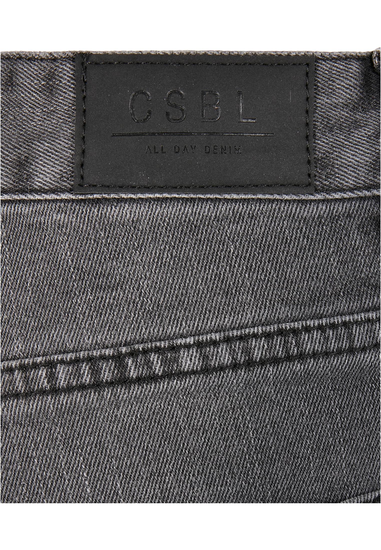 Spodnie jeansowe z panelami CS