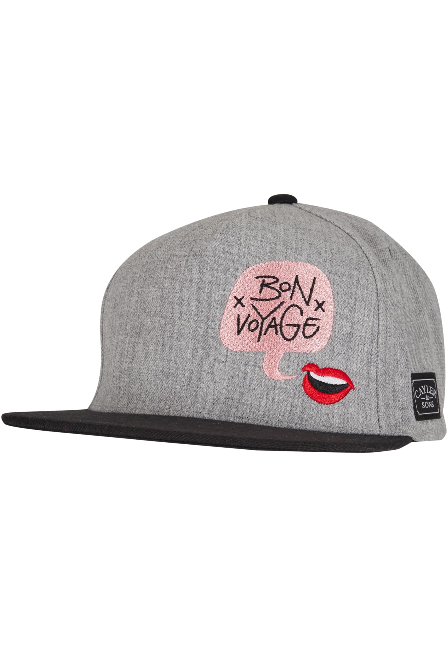 Cappellino C&S WL Bouble Voyage grigio mélange/mc taglia unica