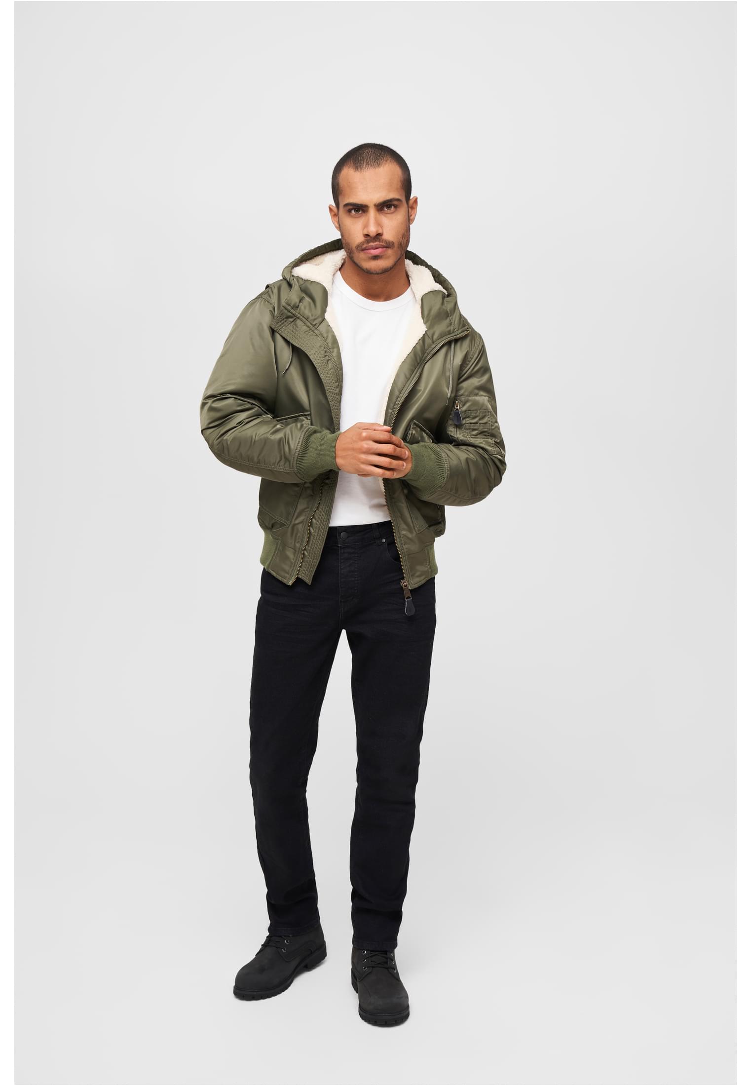 CWU Jacket hooded olive XXL - workoutbrands.com