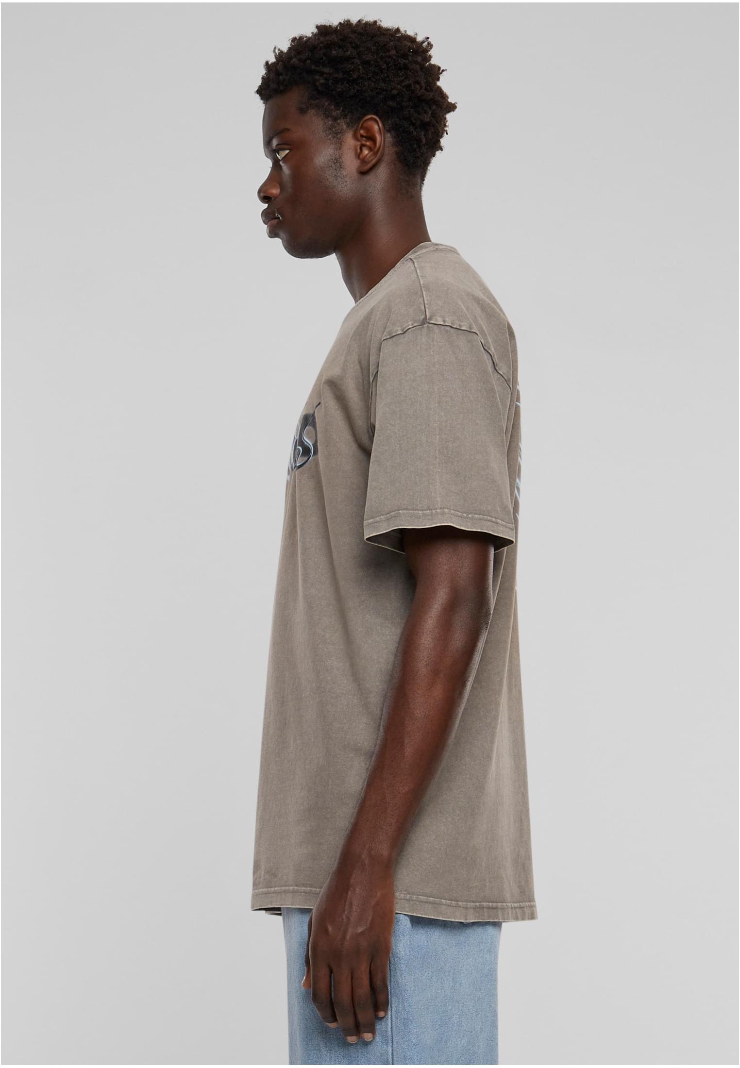 Cagedchrome Acid Heavy Oversize Tee asphalt XXL - workoutbrands.com