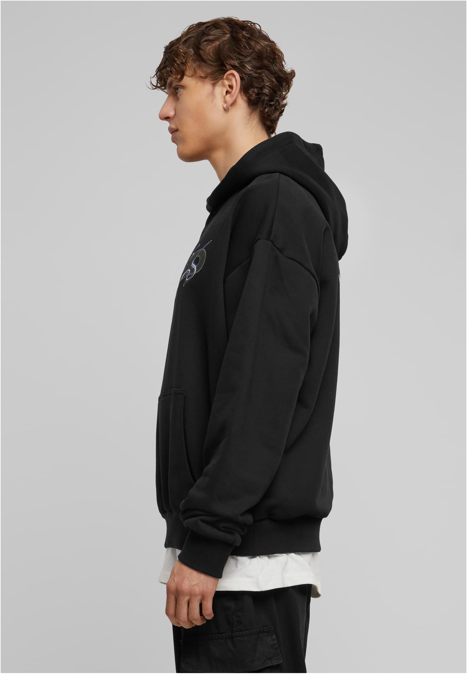 Cagedchrome Ultra Heavy Oversize Hoodie vintageblue XXL - workoutbrands.com