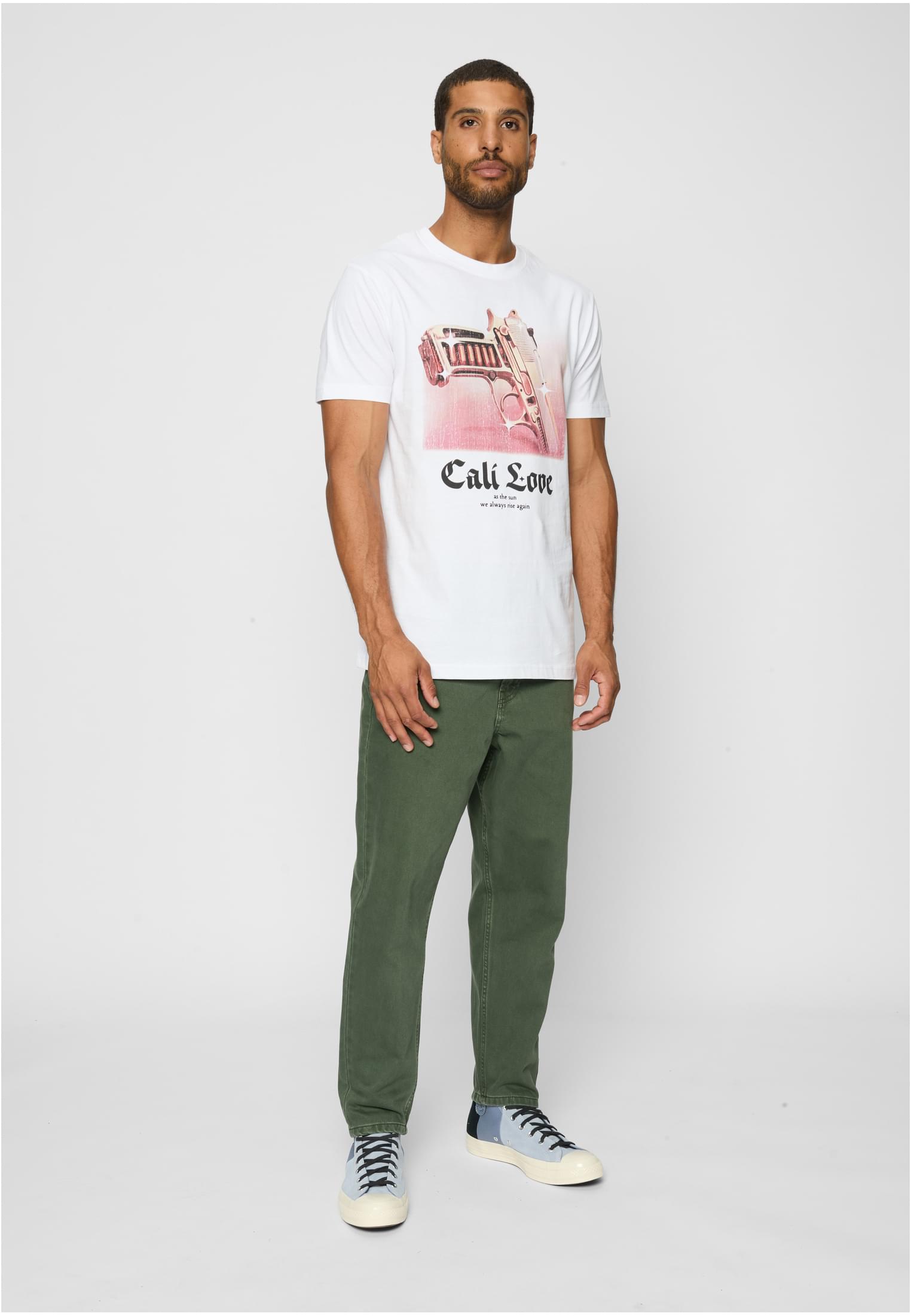 Cali Love Tee white XXL - workoutbrands.com