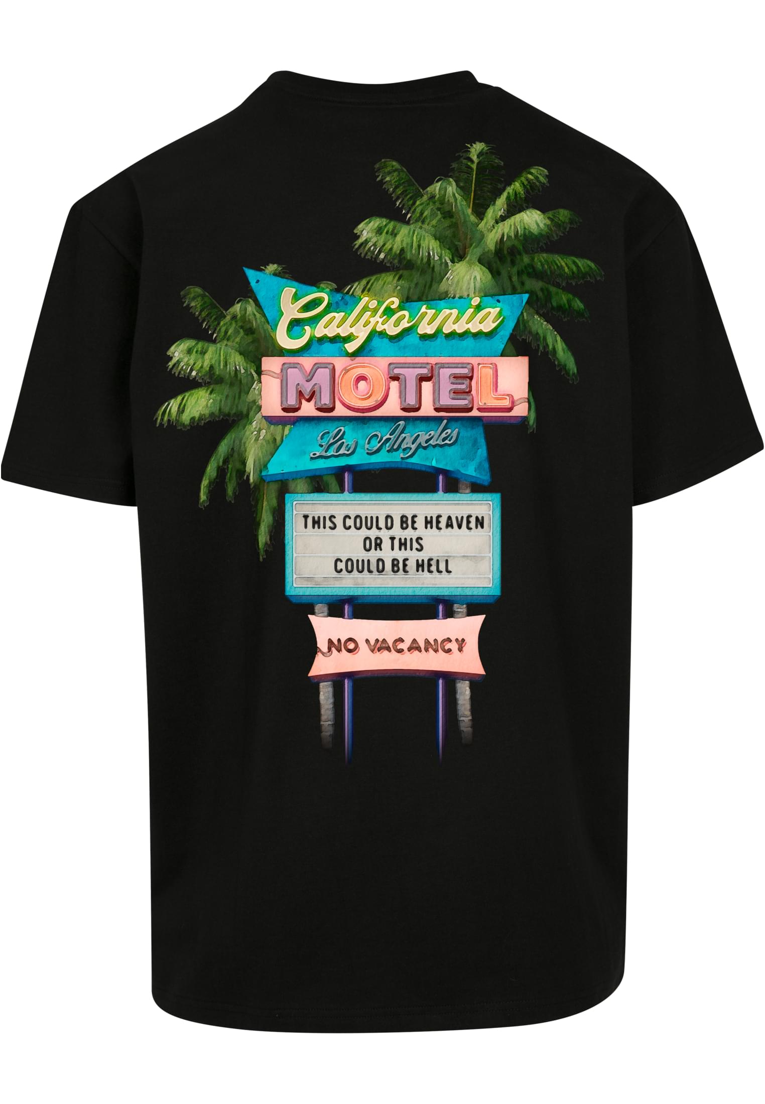 California Motel Oversize Tee duskrose XXL - workoutbrands.com