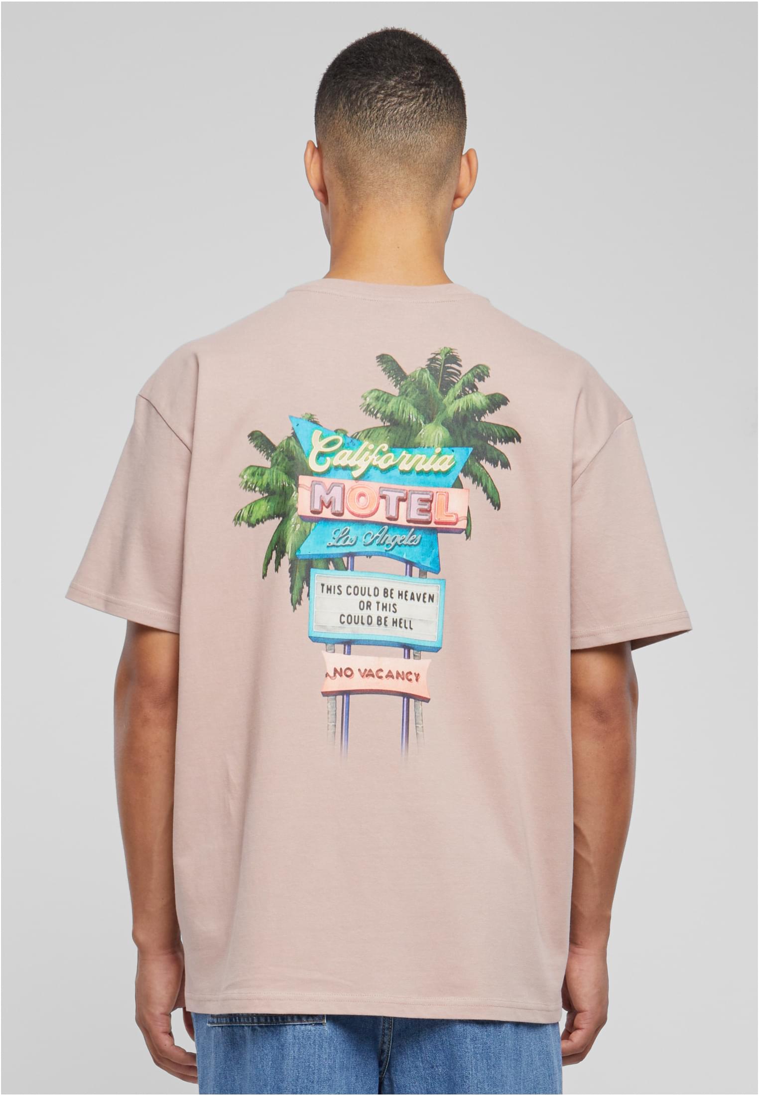 California Motel Oversize Tee duskrose XXL - workoutbrands.com