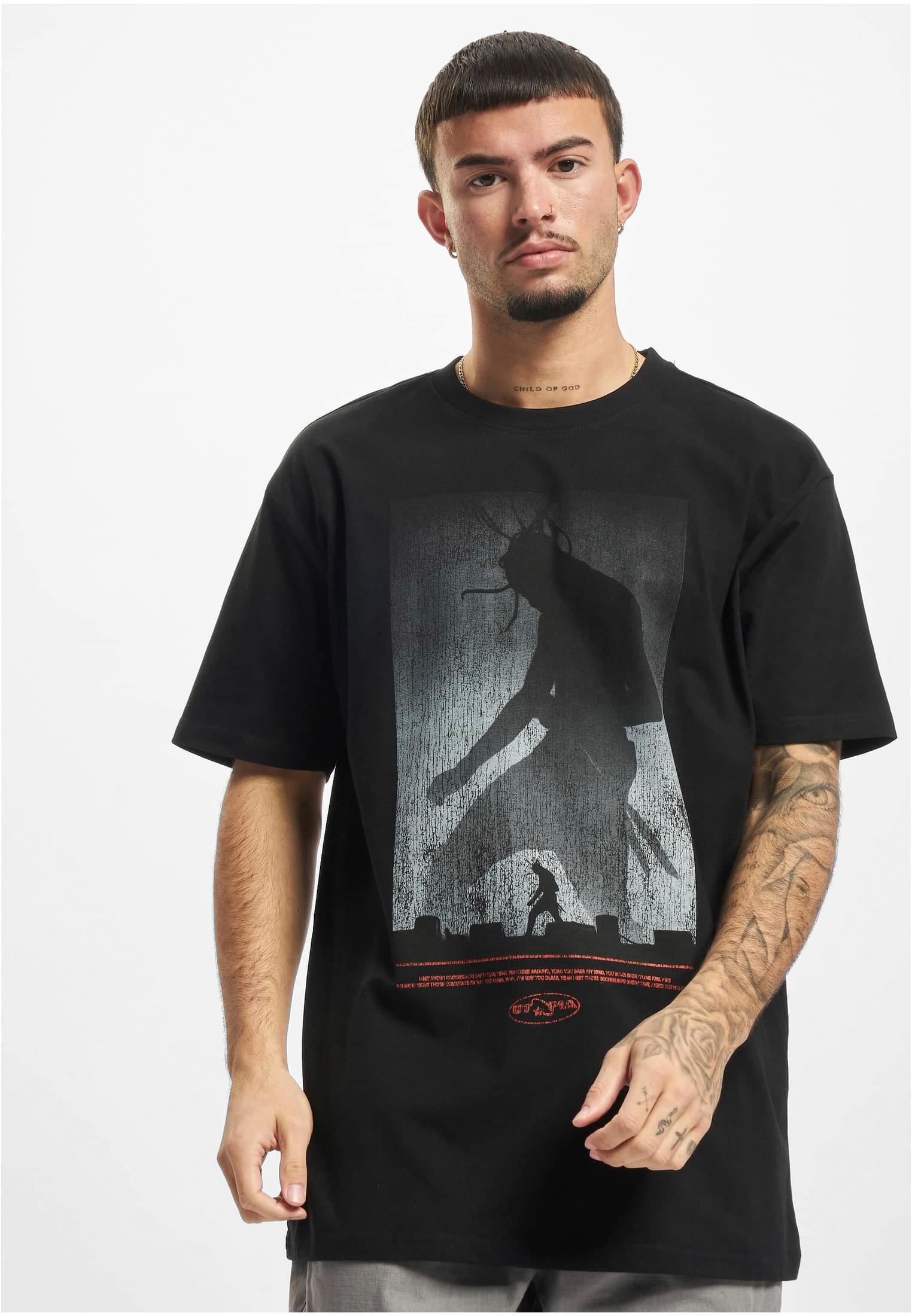 Cannot Change Oversize Tee black XXL - workoutbrands.com