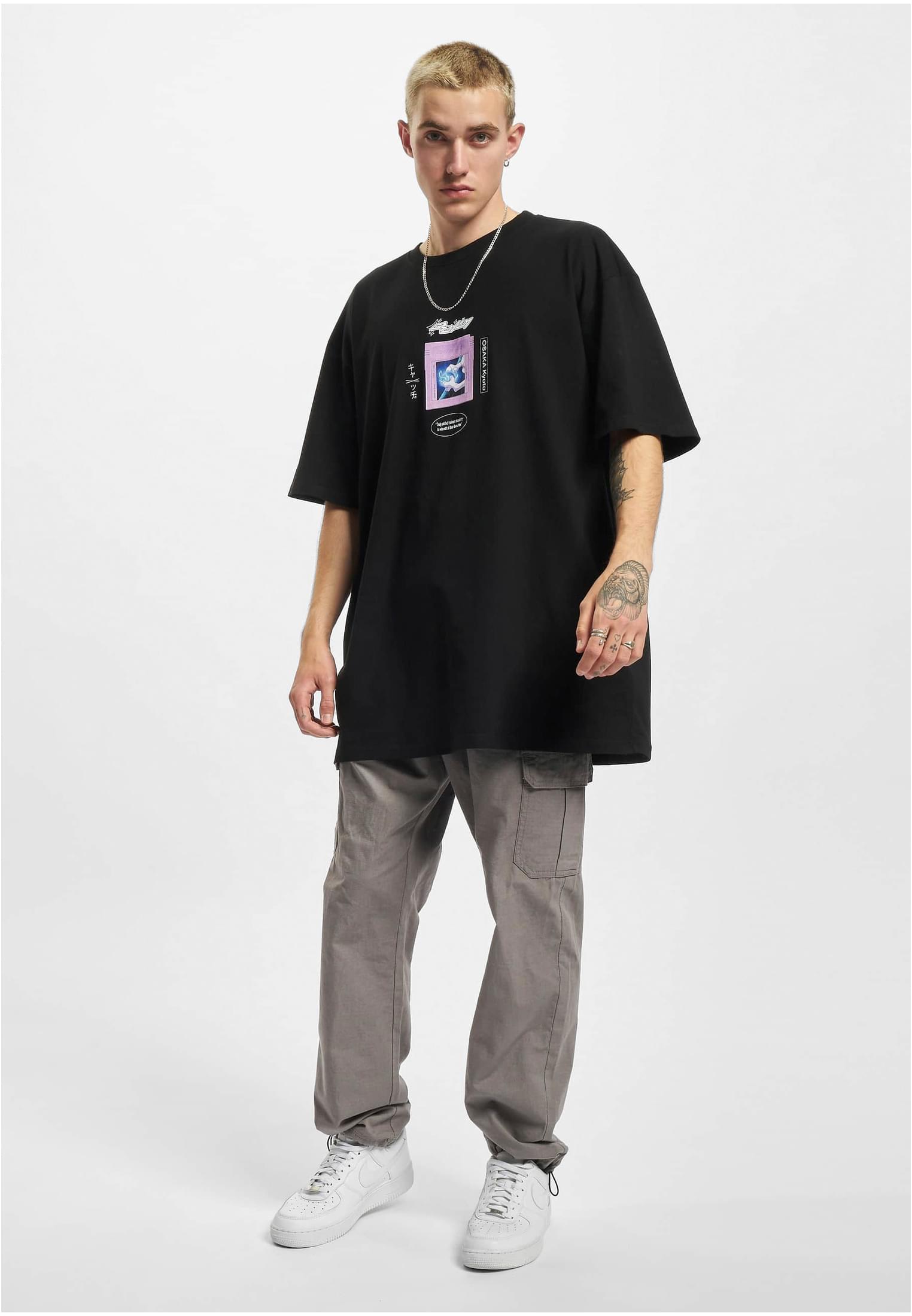 Catch Em Oversize Tee black XXL - workoutbrands.com