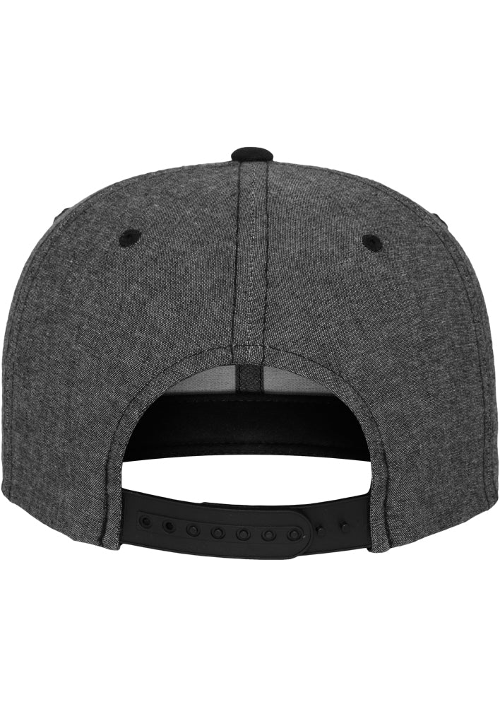 Chambray-Suede Snapback One Size - workoutbrands.com
