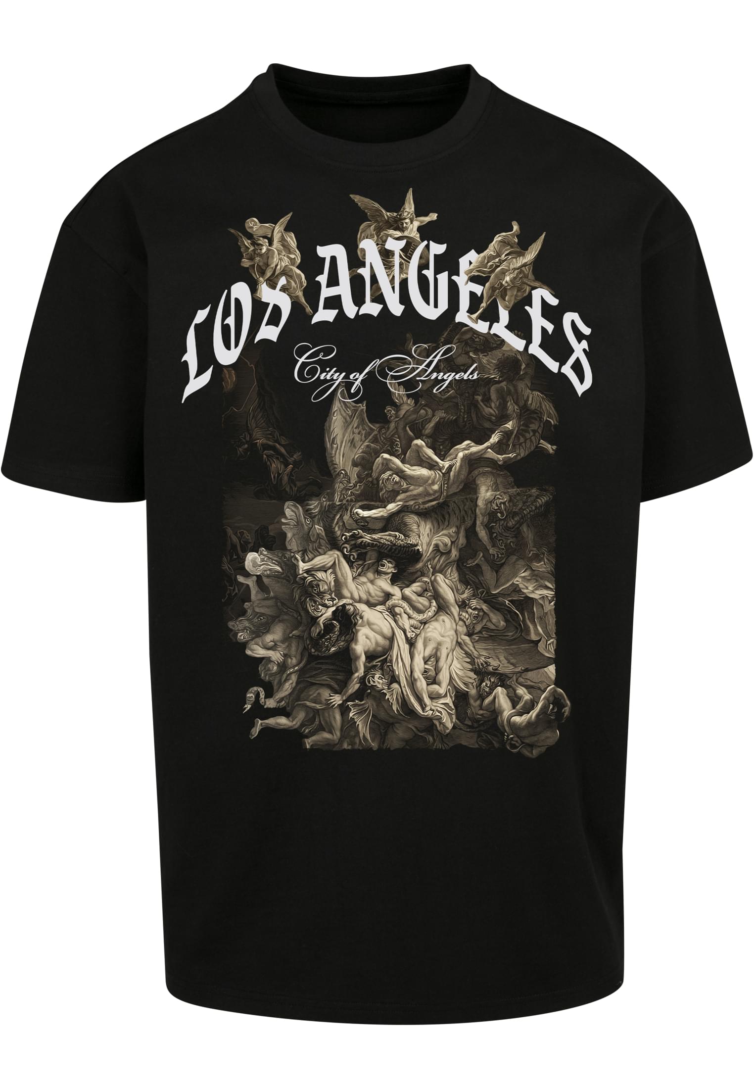City of Angels Oversize Tee black XXL - workoutbrands.com