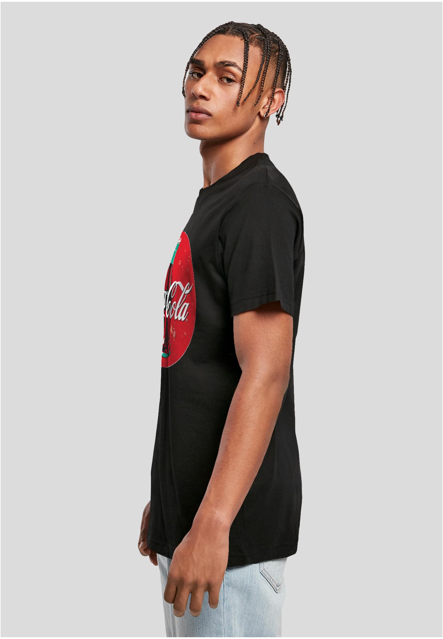 Coca Cola Bottle Logo Tee black XXL - workoutbrands.com