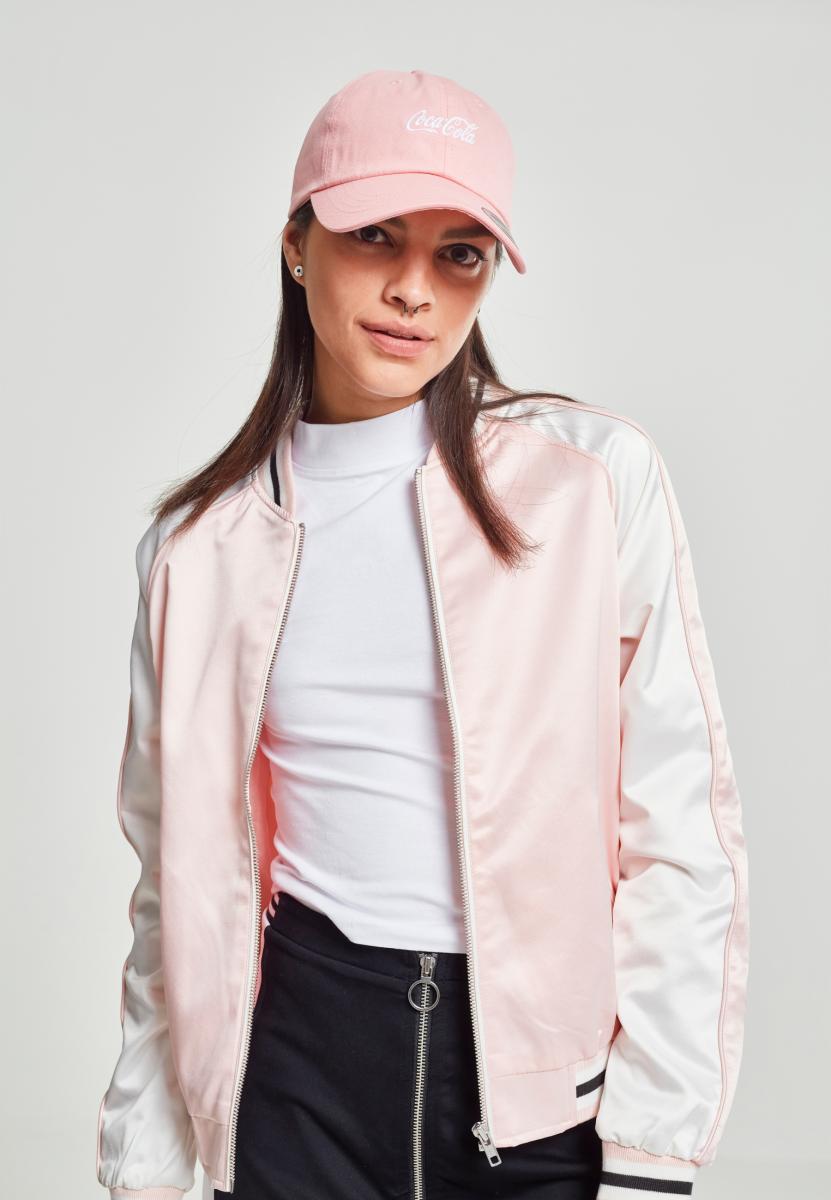 Coca Cola Logo Dad Cap pink one size - workoutbrands.com