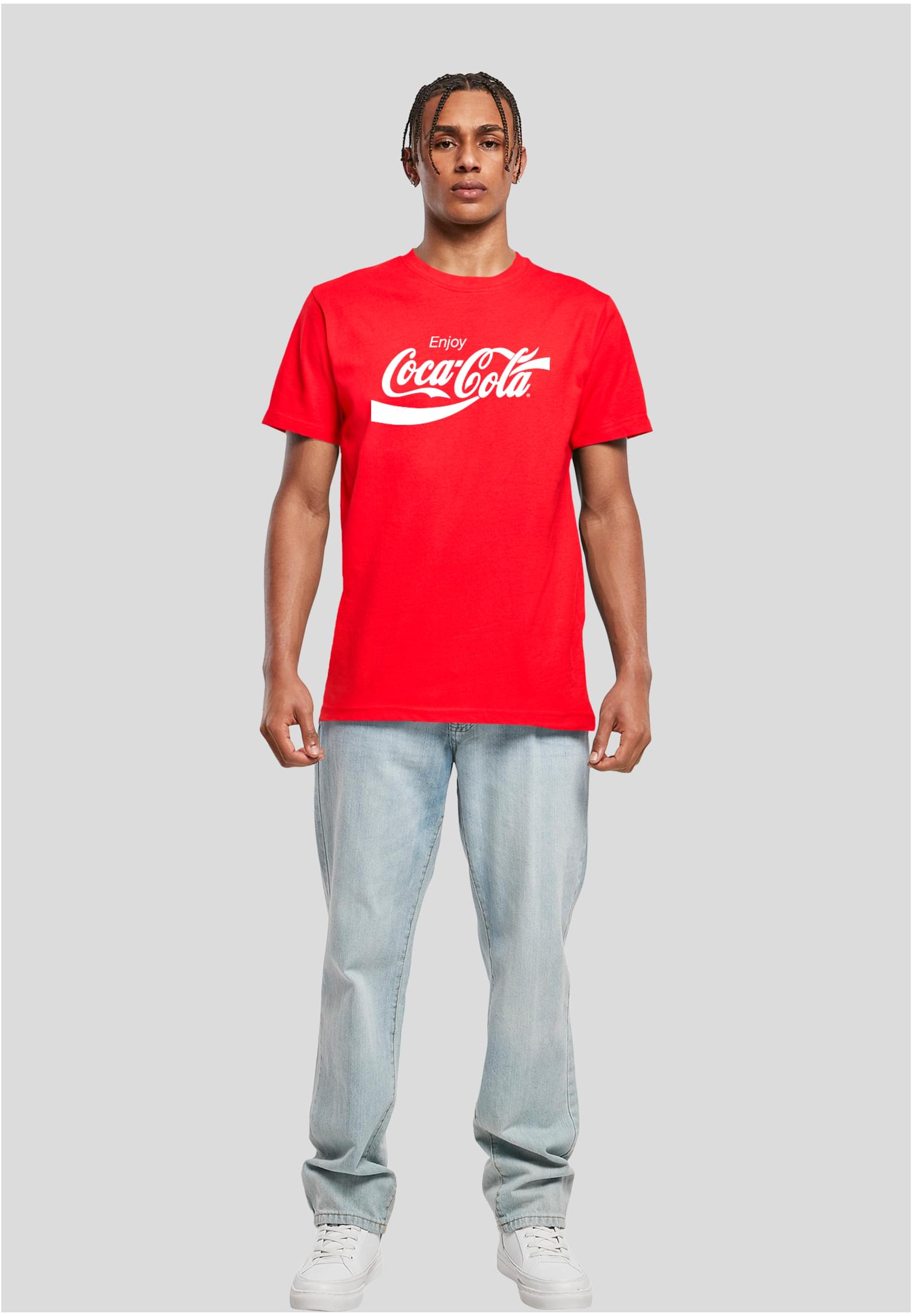 Coca Cola Logo Tee cityred XXL - workoutbrands.com