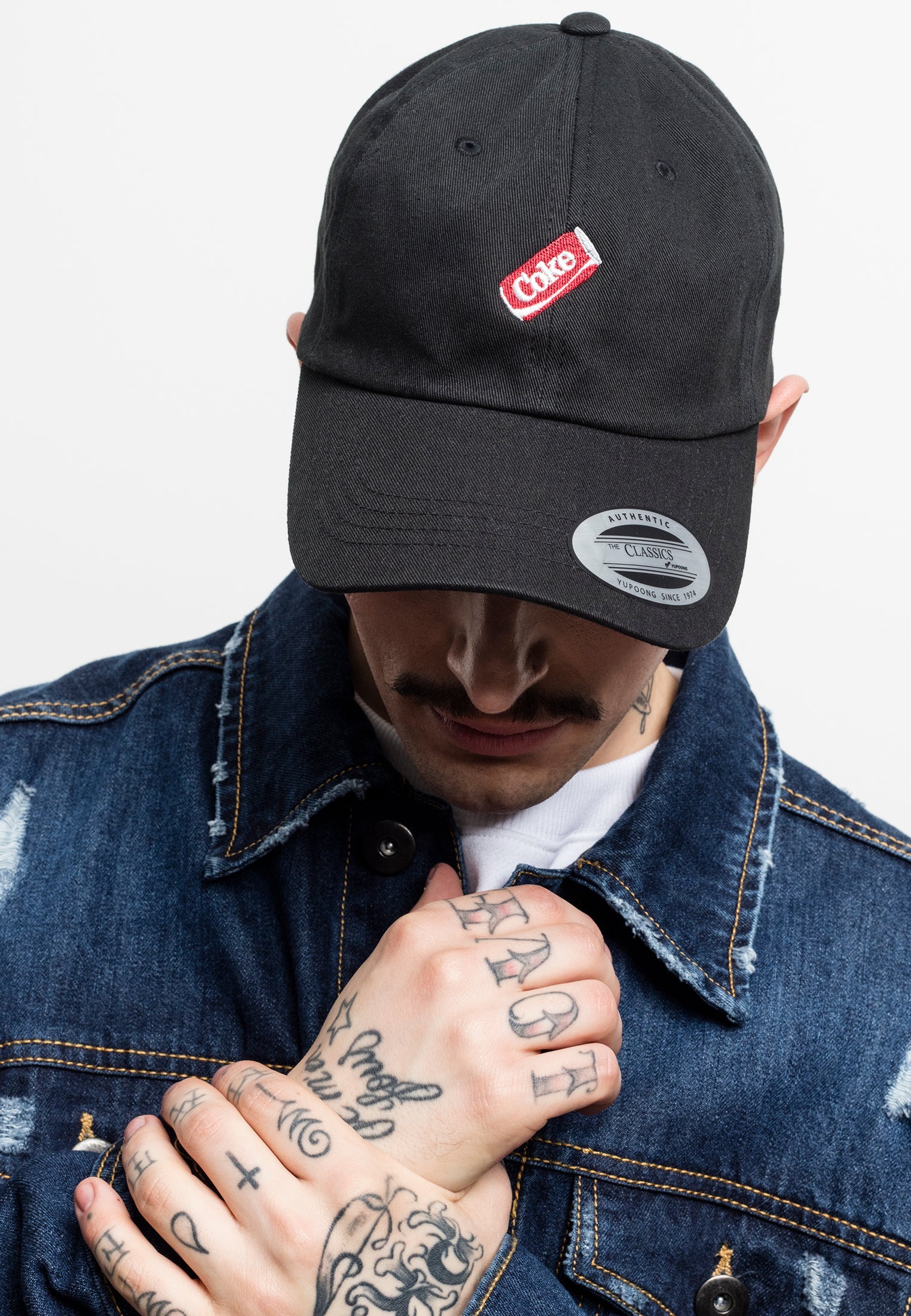 Coke Can Dad Cap black one size - workoutbrands.com