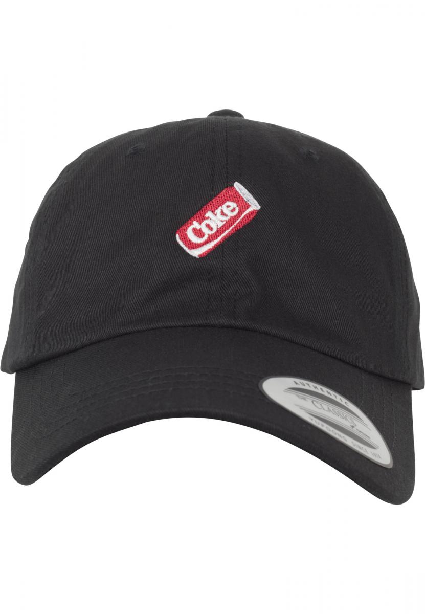 Coke Can Dad Cap black one size - workoutbrands.com
