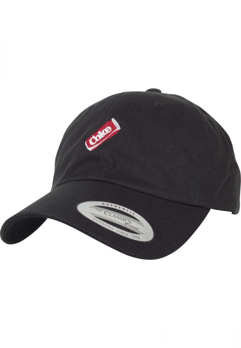 Coke Can Dad Cap black one size - workoutbrands.com