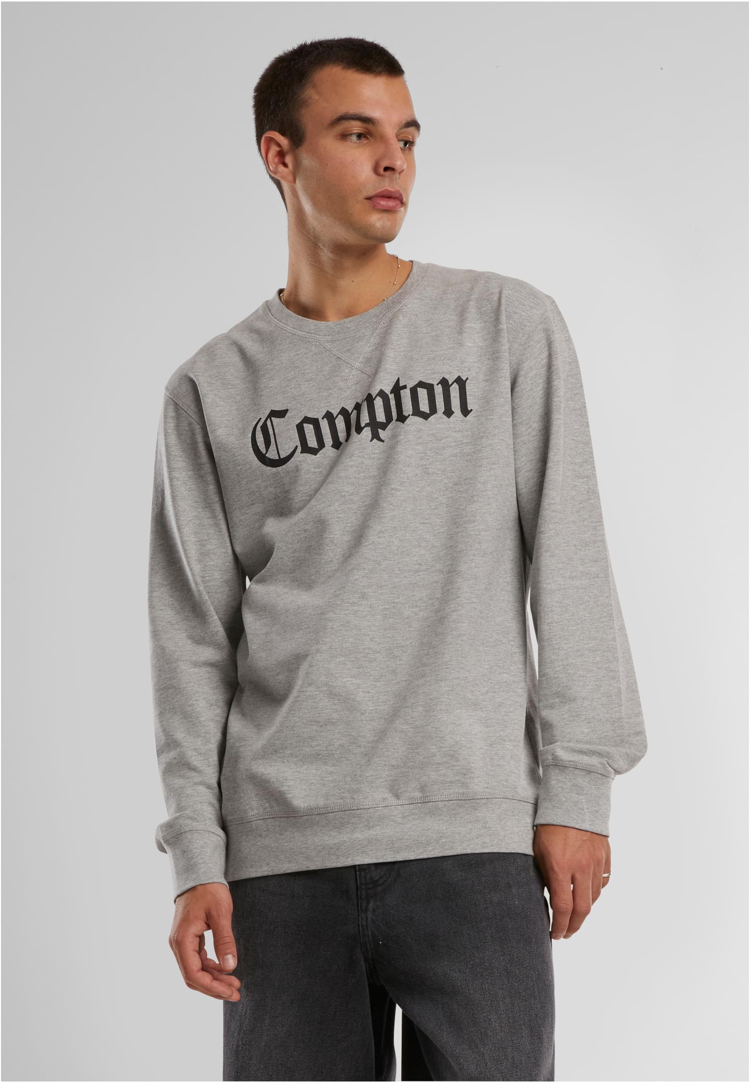 Compton Crewneck grey XS - workoutbrands.com