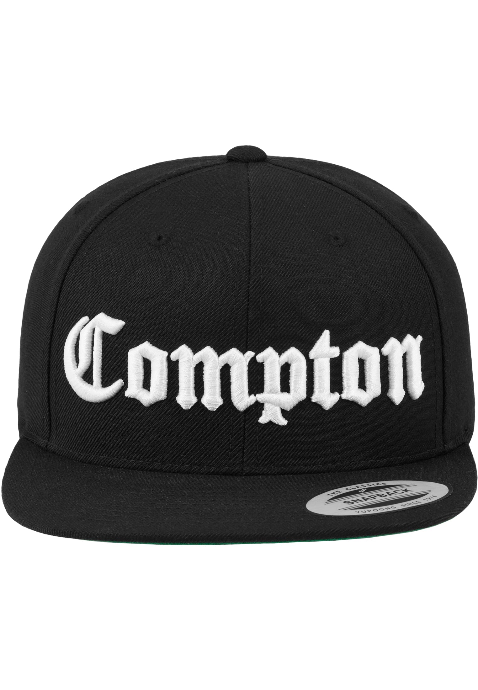 Compton Snapback black one size - workoutbrands.com