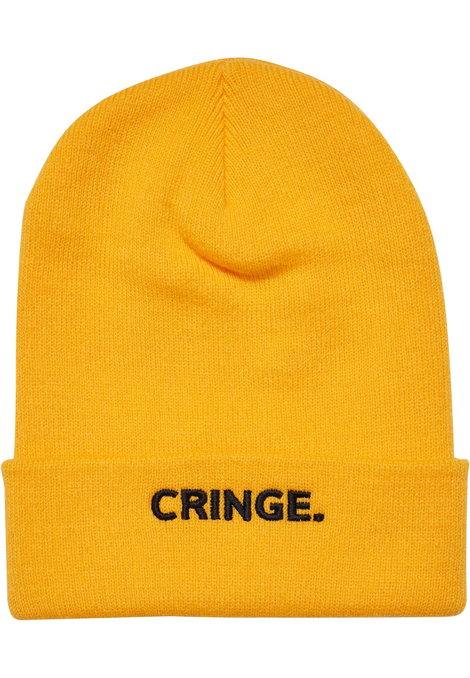 Cringe Beanie gold one size - workoutbrands.com