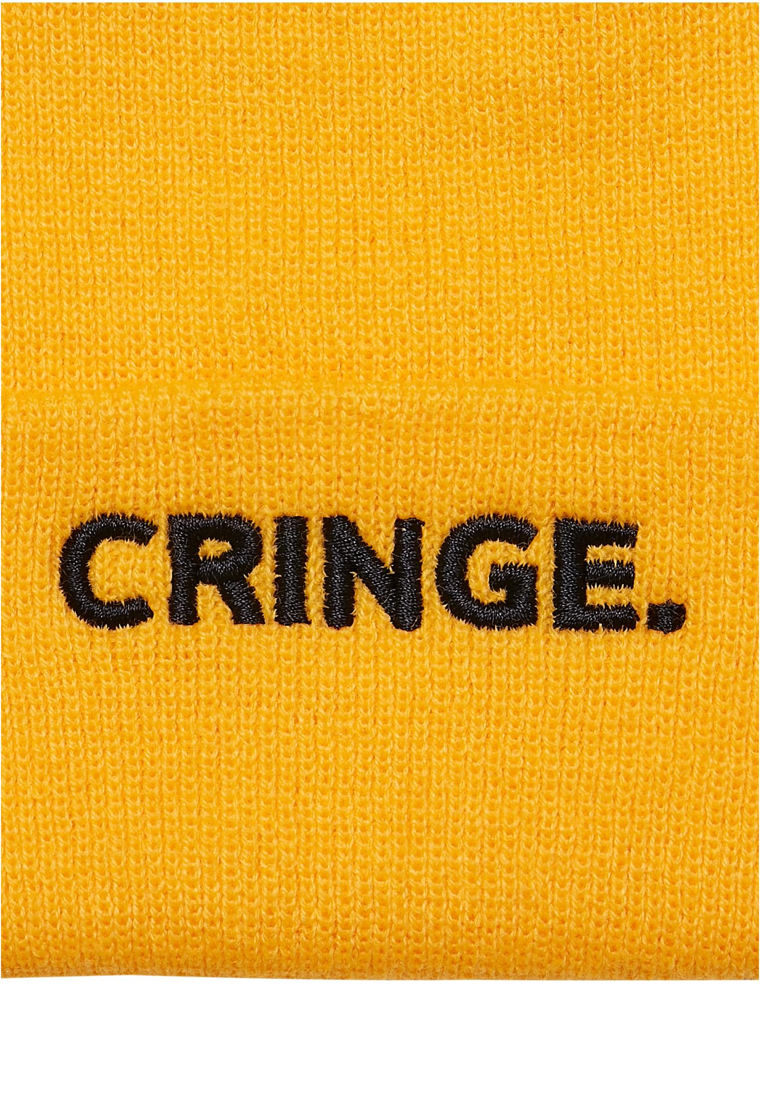 Cringe Beanie gold one size - workoutbrands.com