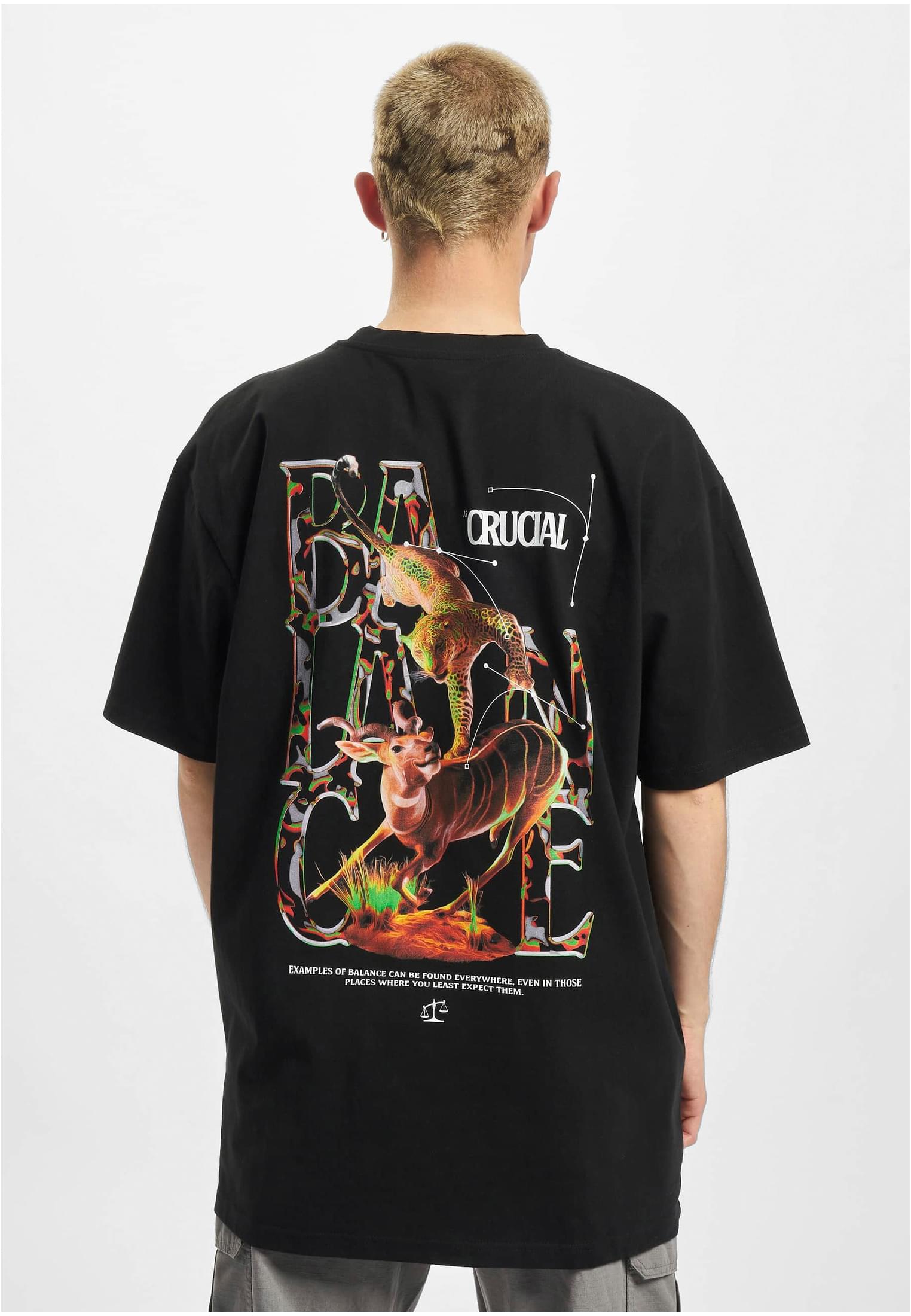 Crucial Oversize Tee black XXL - workoutbrands.com
