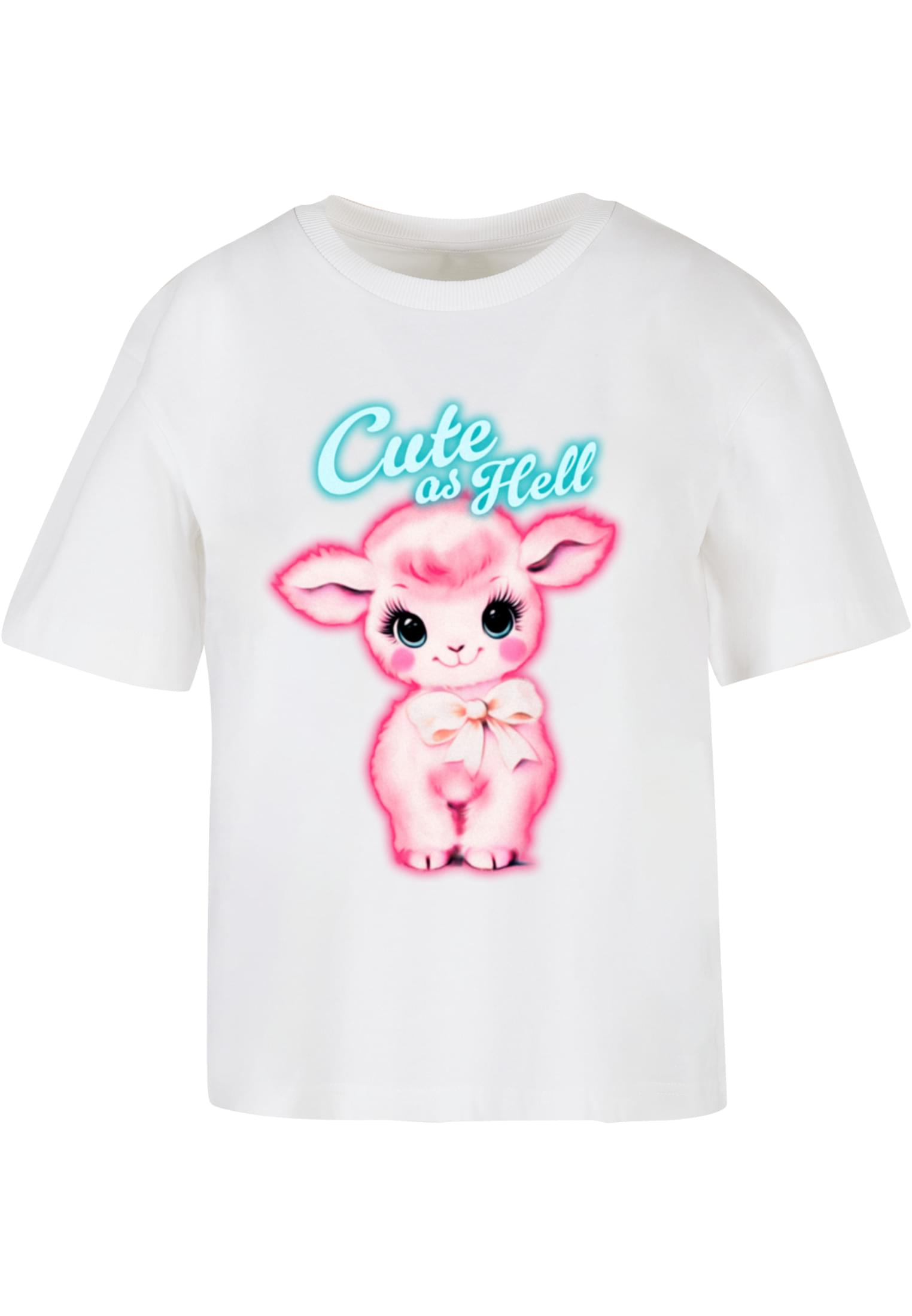 Cute As Hell Tee white XXL - workoutbrands.com