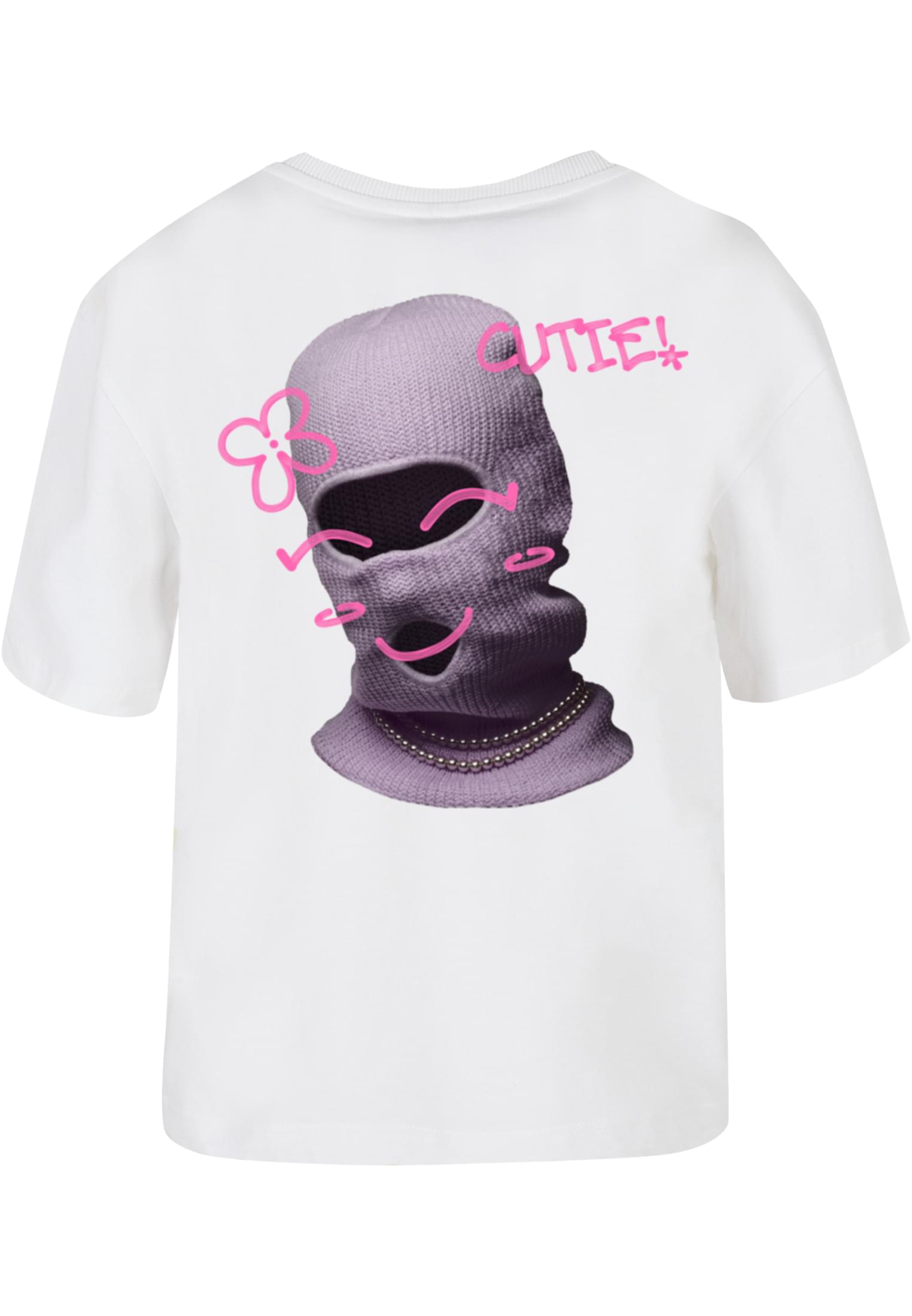 Cutie Balaclava Tee white XXL - workoutbrands.com