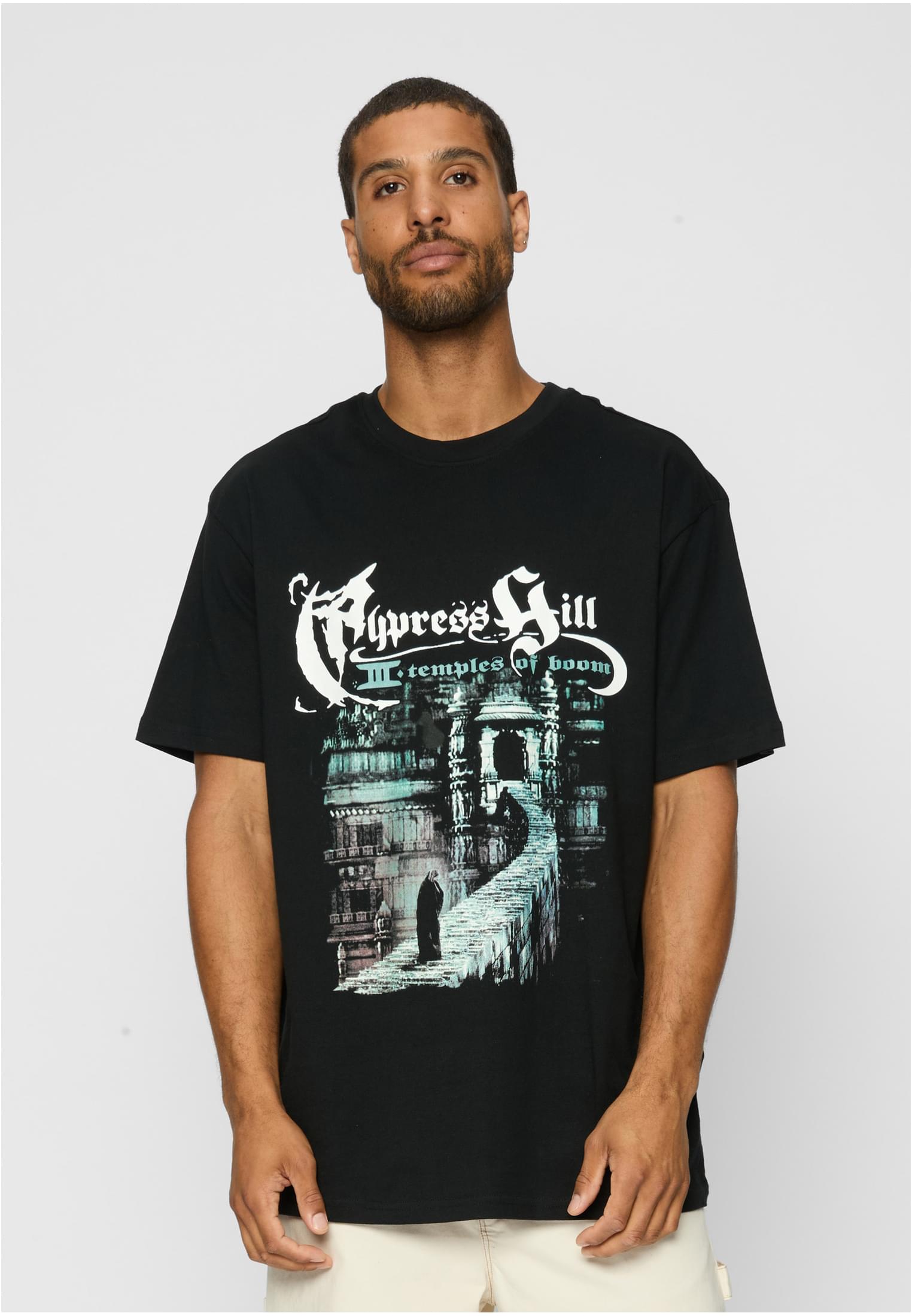 Cypress Hill Temples of Boom Oversize Tee black XXL - workoutbrands.com