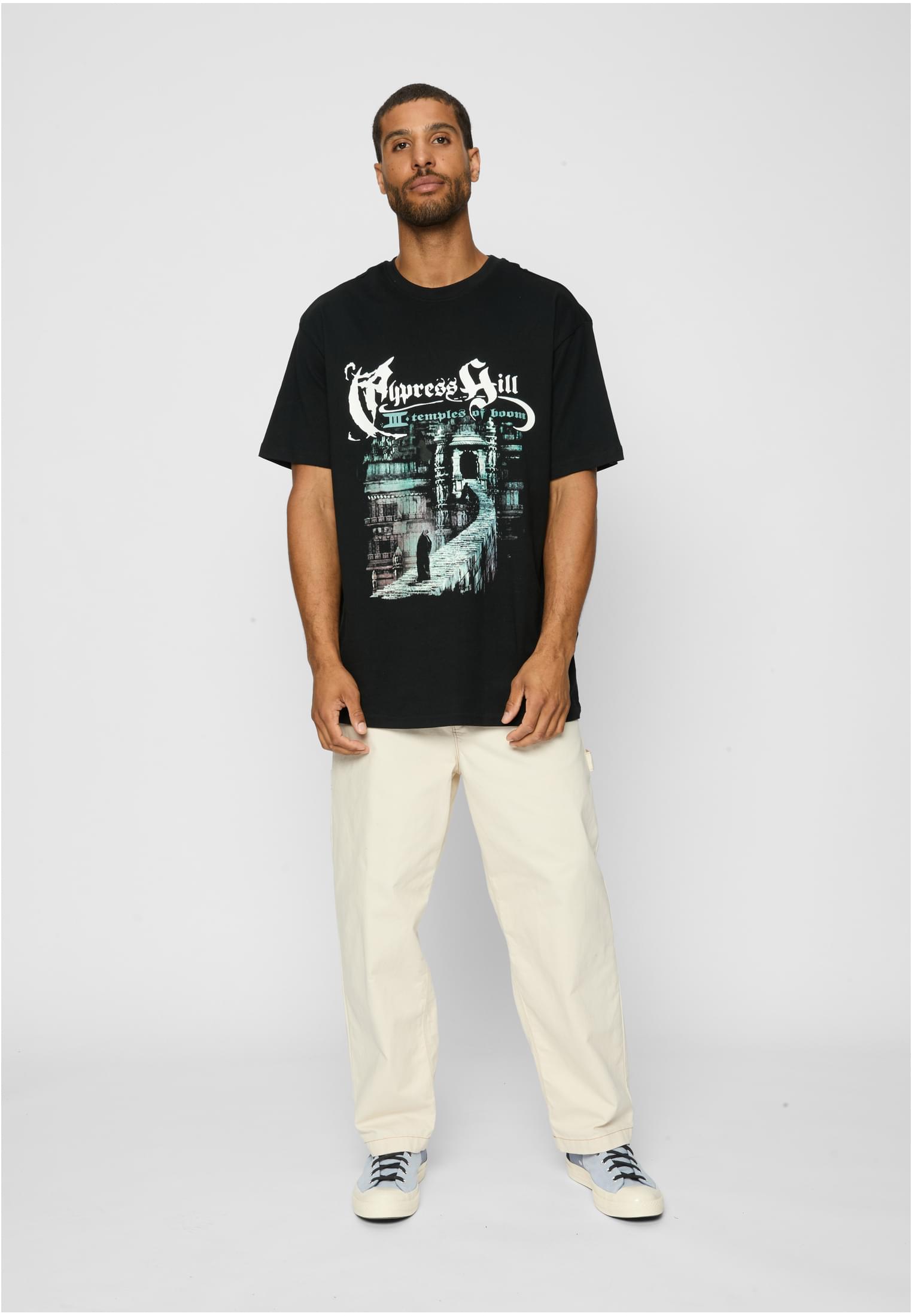 Cypress Hill Temples of Boom Oversize Tee black XXL - workoutbrands.com