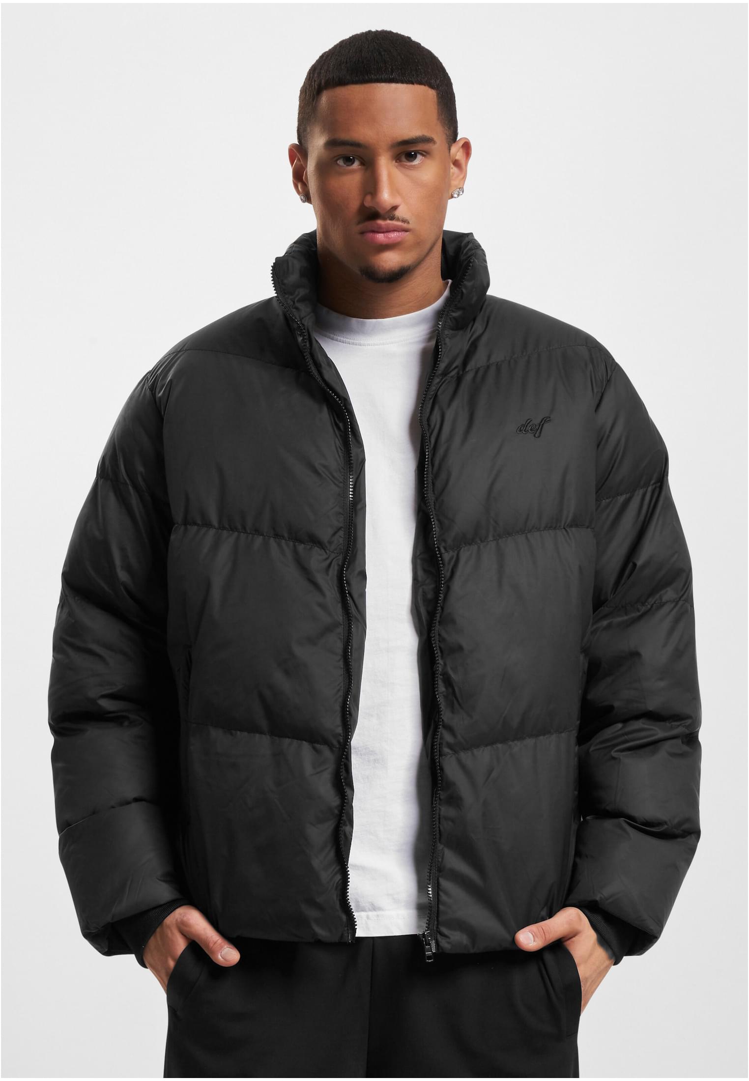 DEF Boxy Pufferjacket black XXL - workoutbrands.com