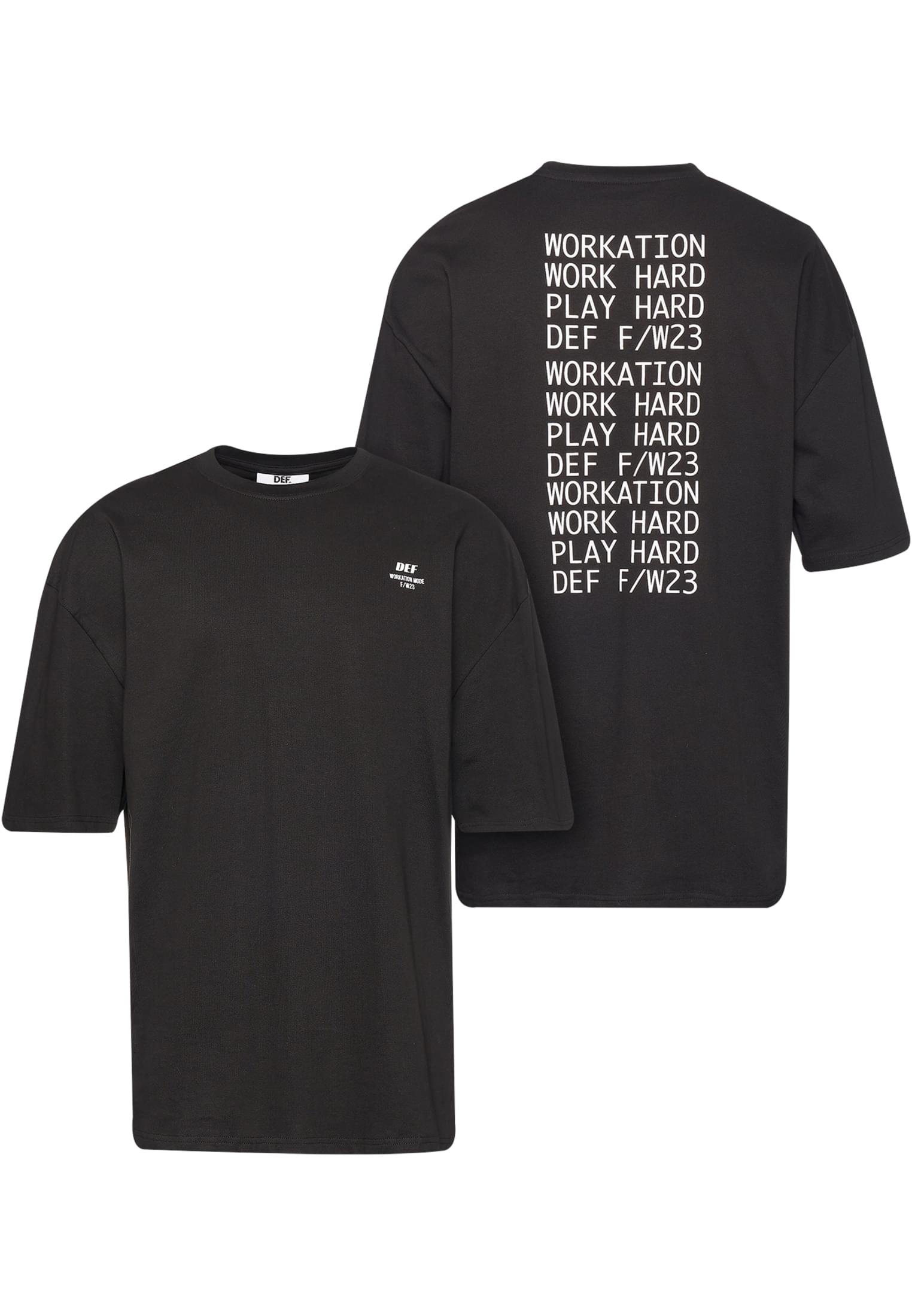 DEF Busy Tshirt black XXL - workoutbrands.com