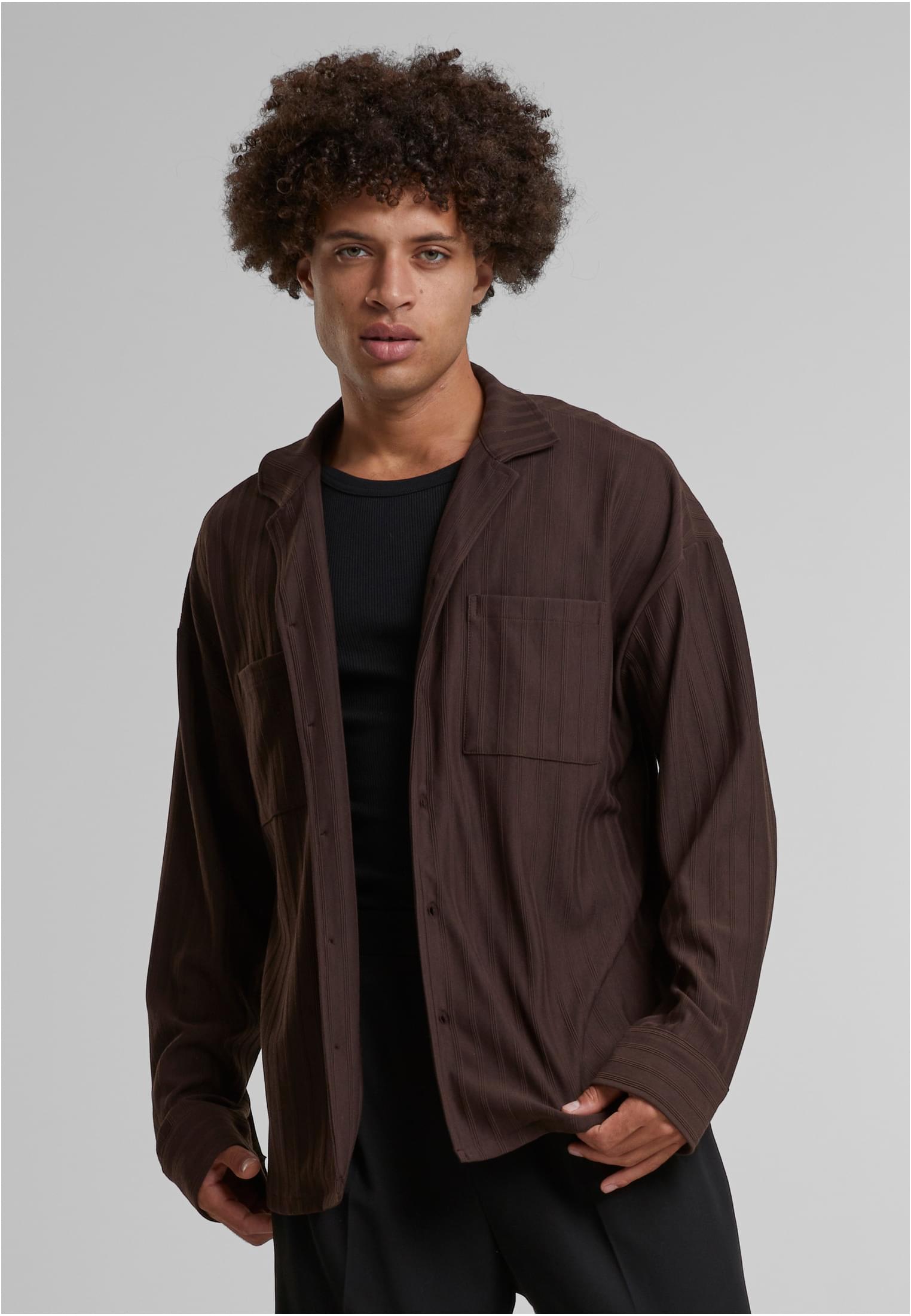 DEF Cali Shirt dark brown XXL - workoutbrands.com