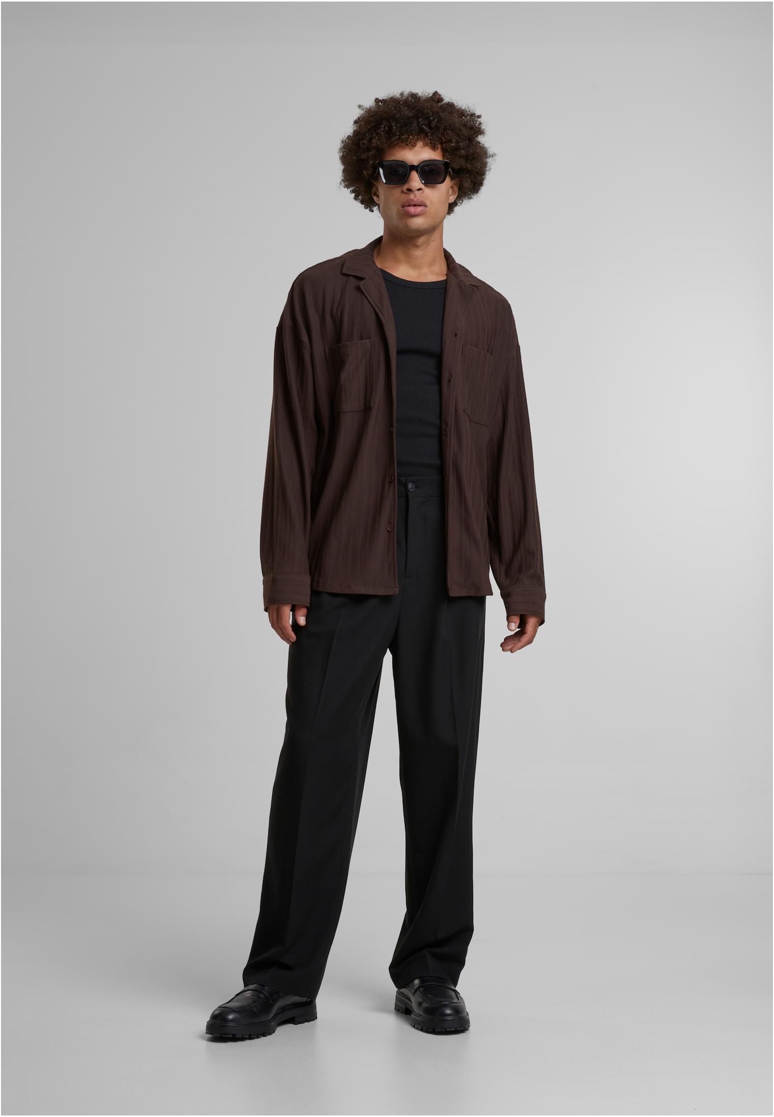 DEF Cali Shirt dark brown XXL - workoutbrands.com