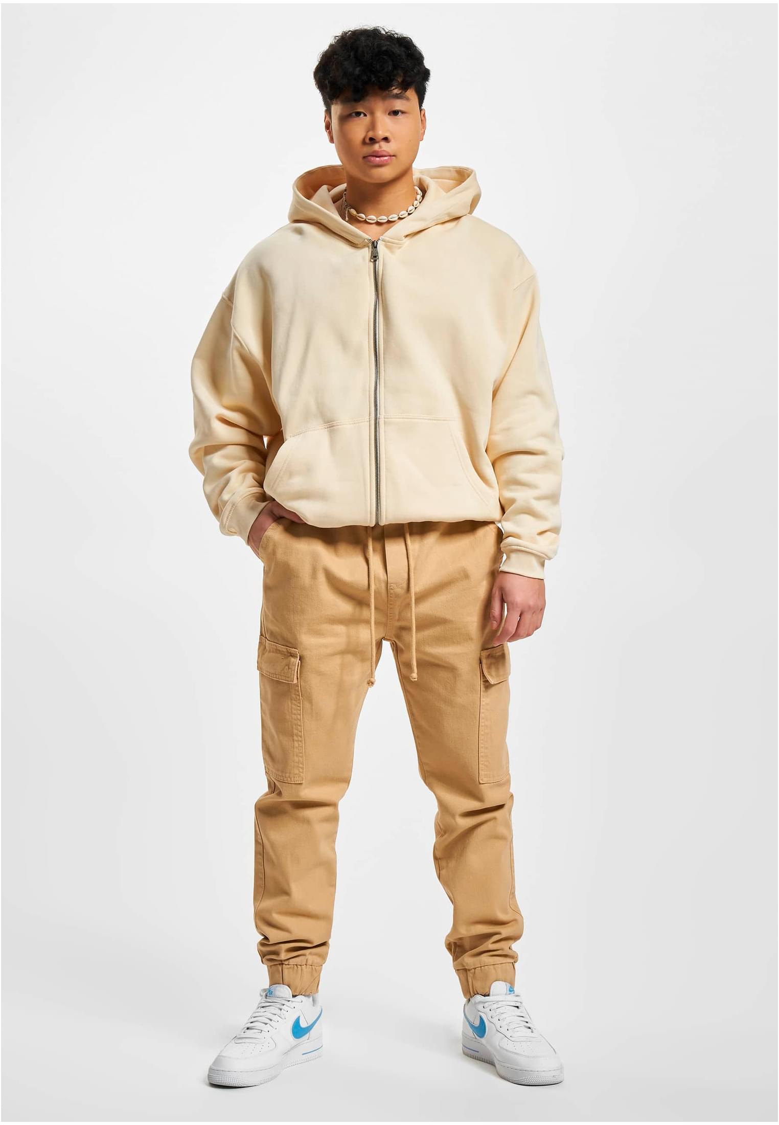 DEF Cargo pants pockets beige 38 - workoutbrands.com