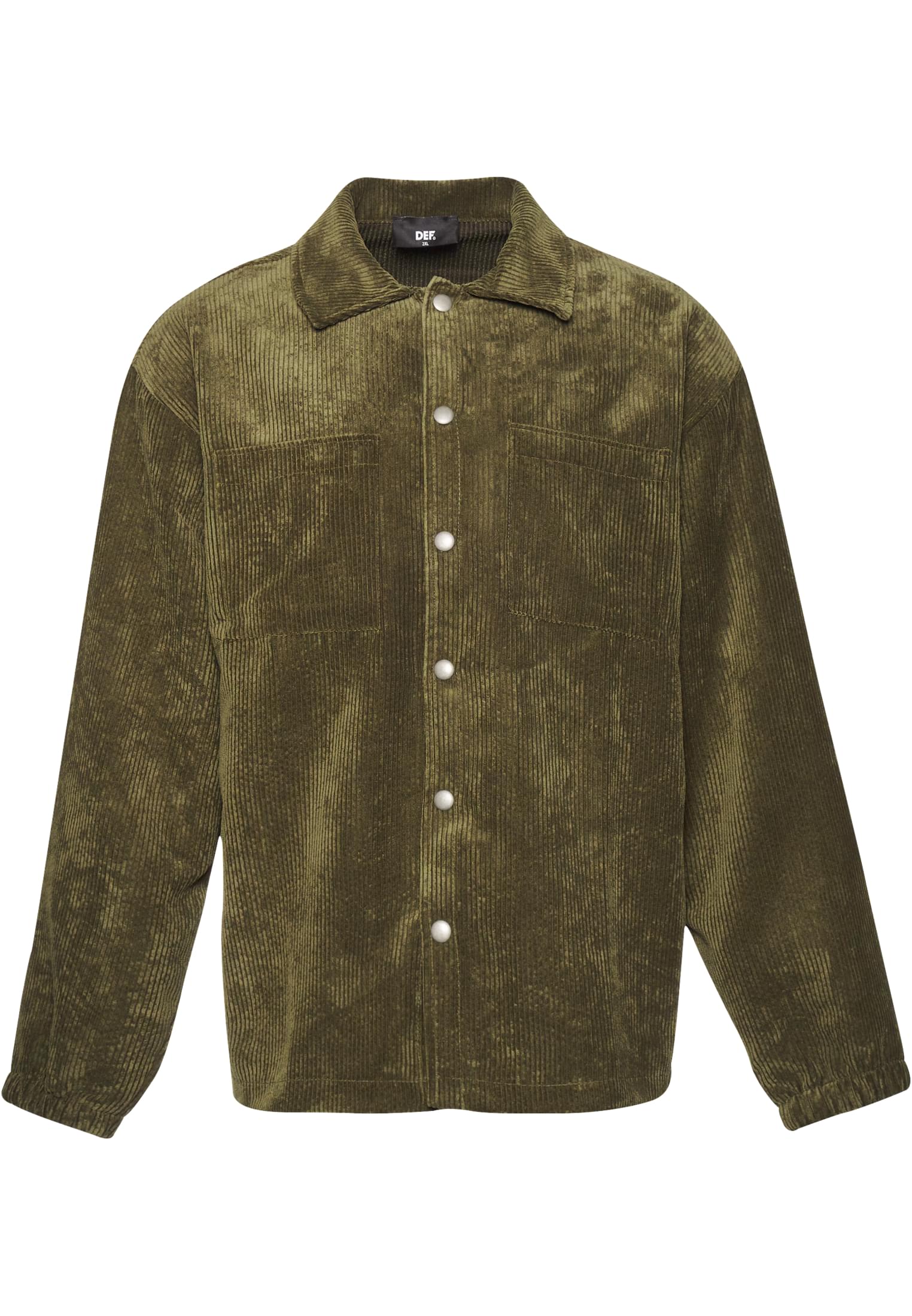 DEF Cord Shirt olive XXL - workoutbrands.com