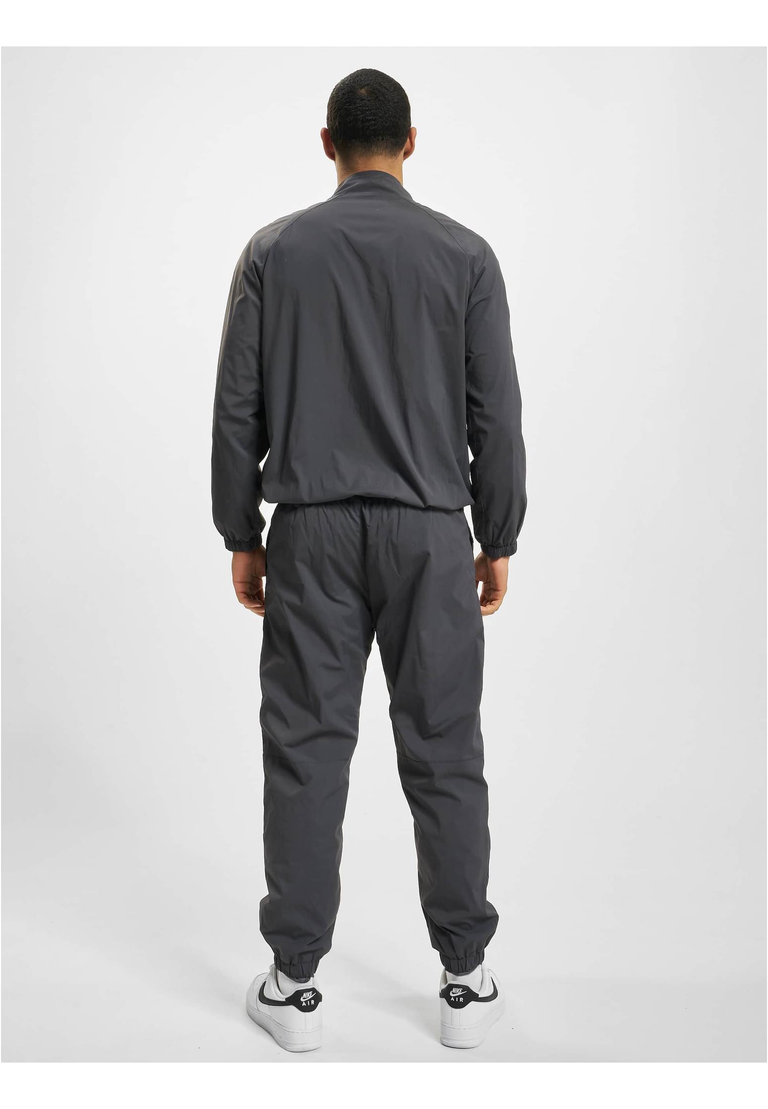 DEF Elastic plain track suit grey XXL - workoutbrands.com