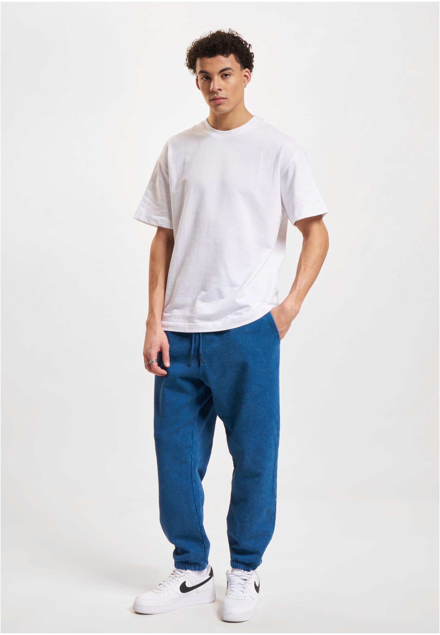 DEF Jordy Sweatpants blue washed XXL - workoutbrands.com