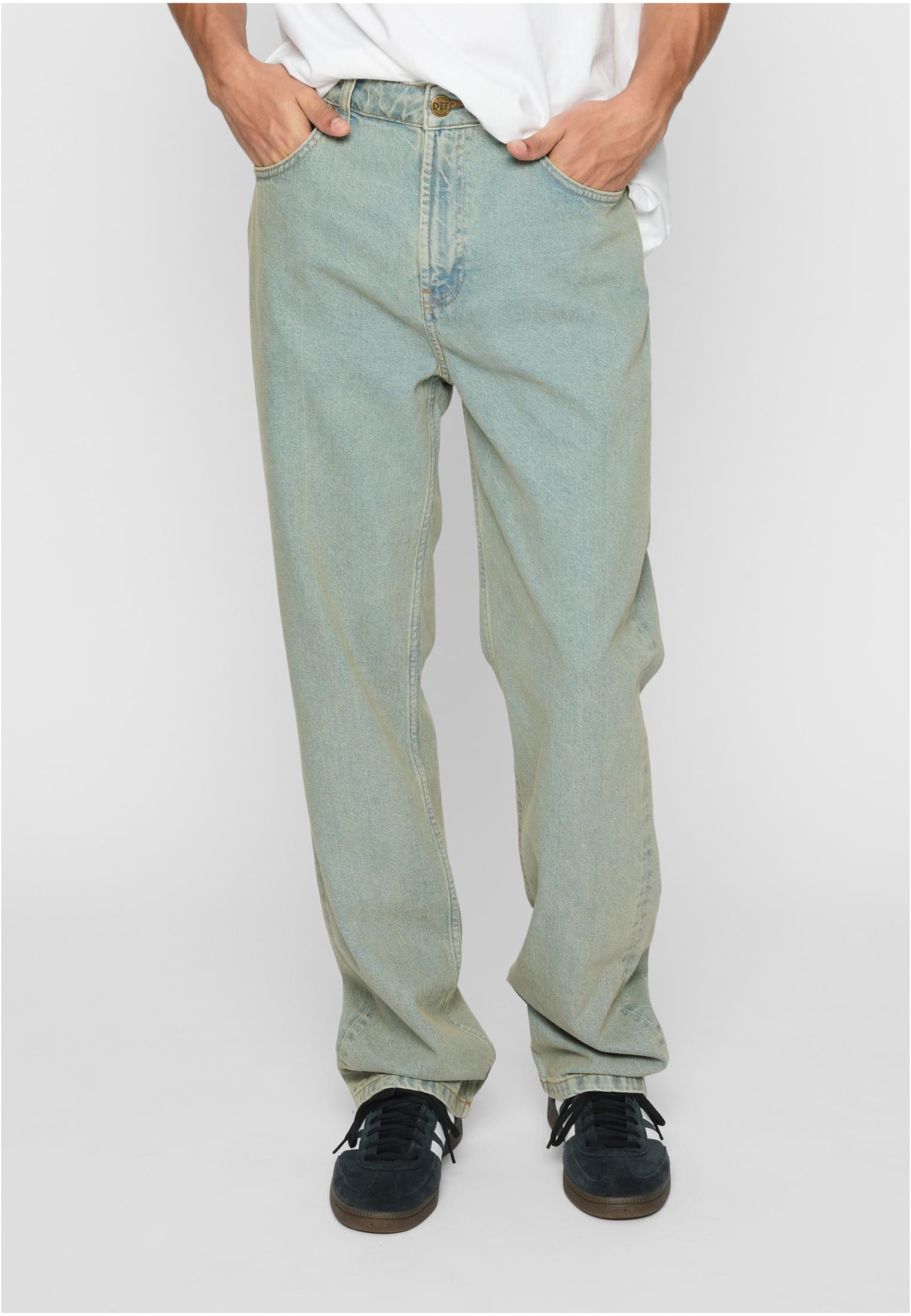 DEF Kant Straight Fit Denim vintage blue washed W31 - workoutbrands.com