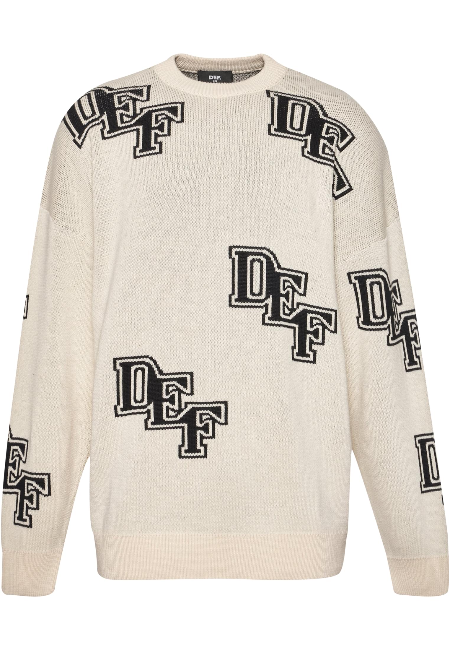 DEF Knit Crewneck sand XXL - workoutbrands.com